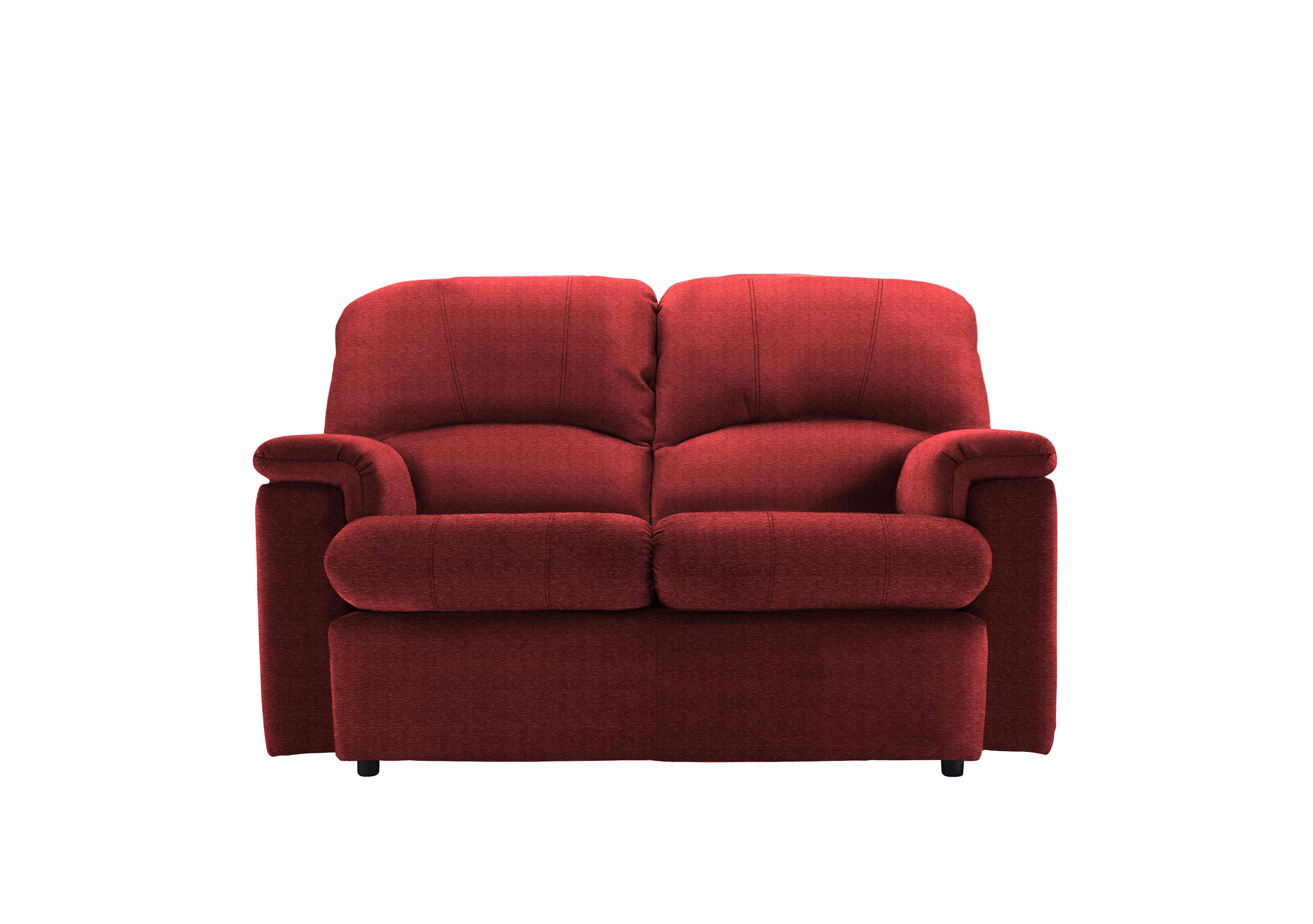 Chloe 2 Seater Fabric Sofa in C220 Destiny Ruby on Furniture Village