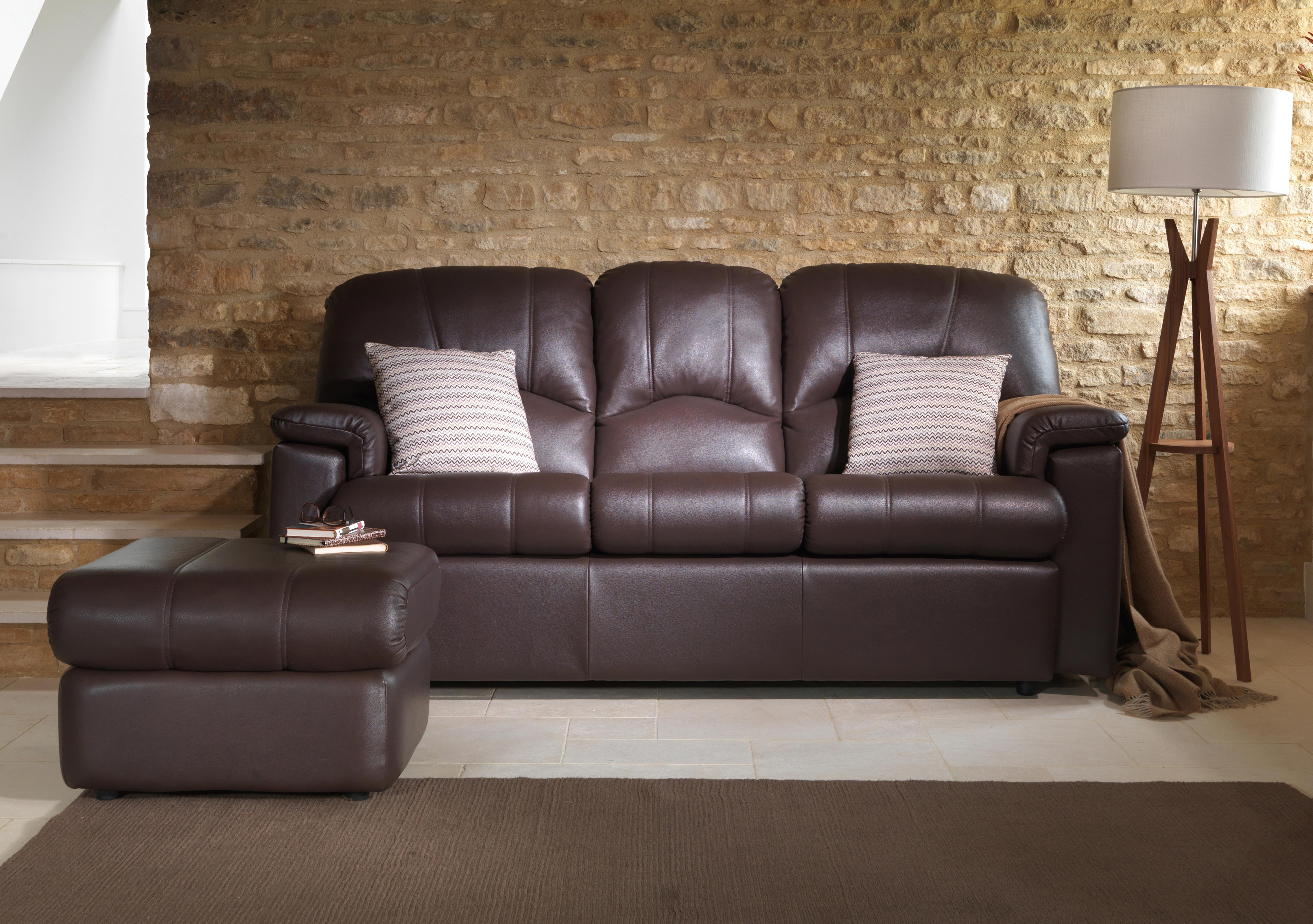 Chloe 2 Seater Leather Sofa in  on Furniture Village