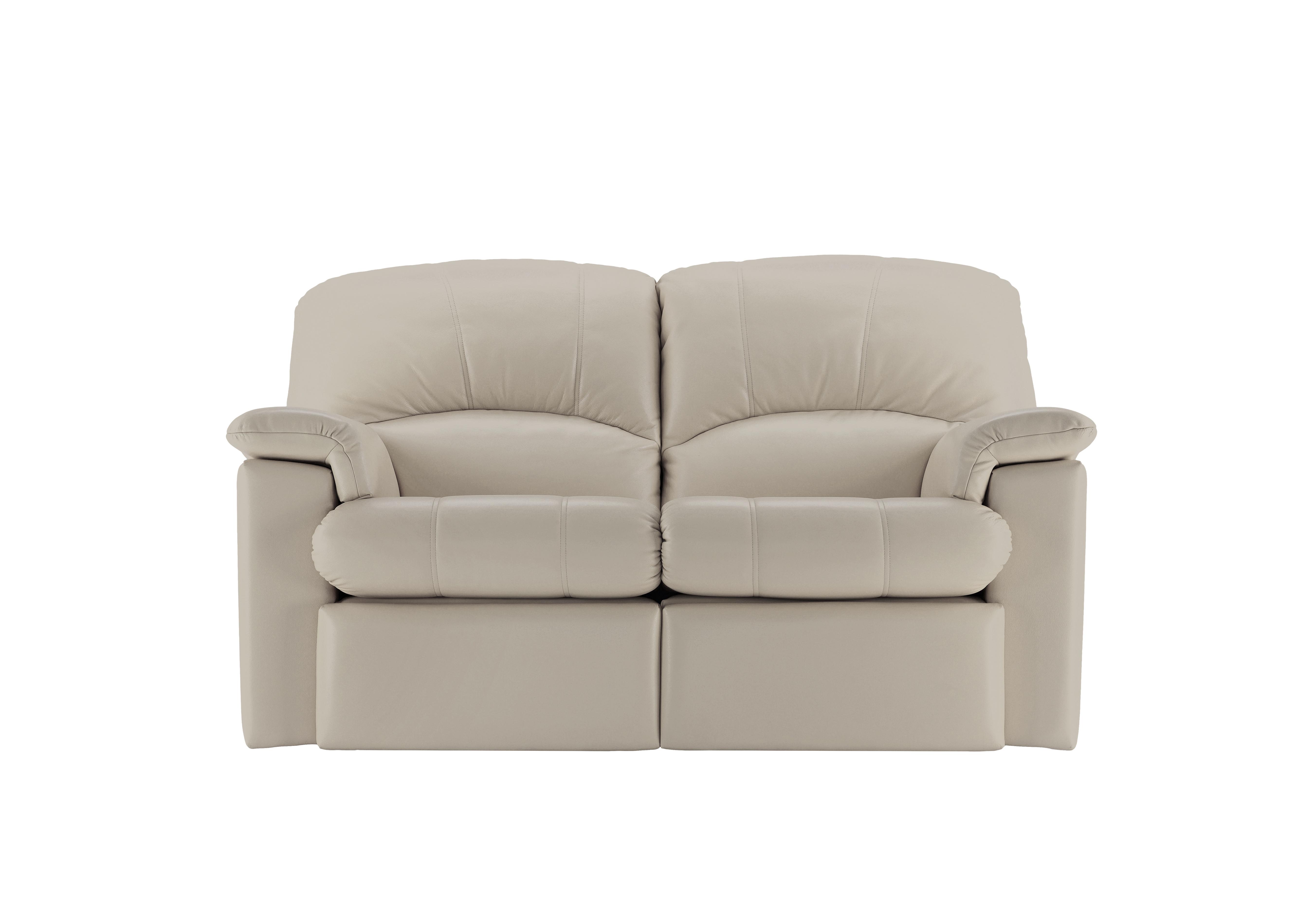 Chloe 2 Seater Leather Sofa in P219 Capri Putty on Furniture Village