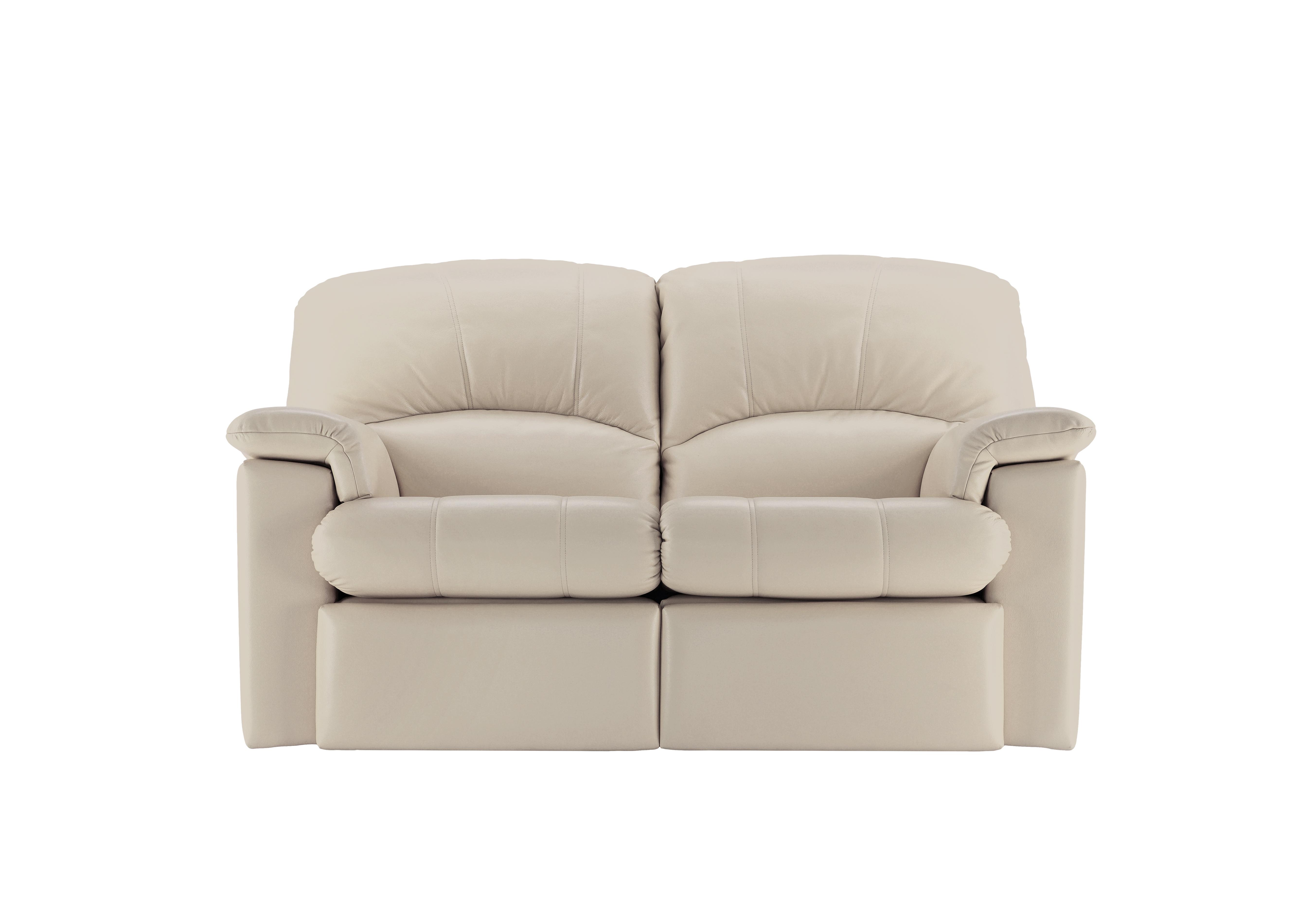 Chloe 2 Seater Leather Sofa in P231 Capri Stone on Furniture Village