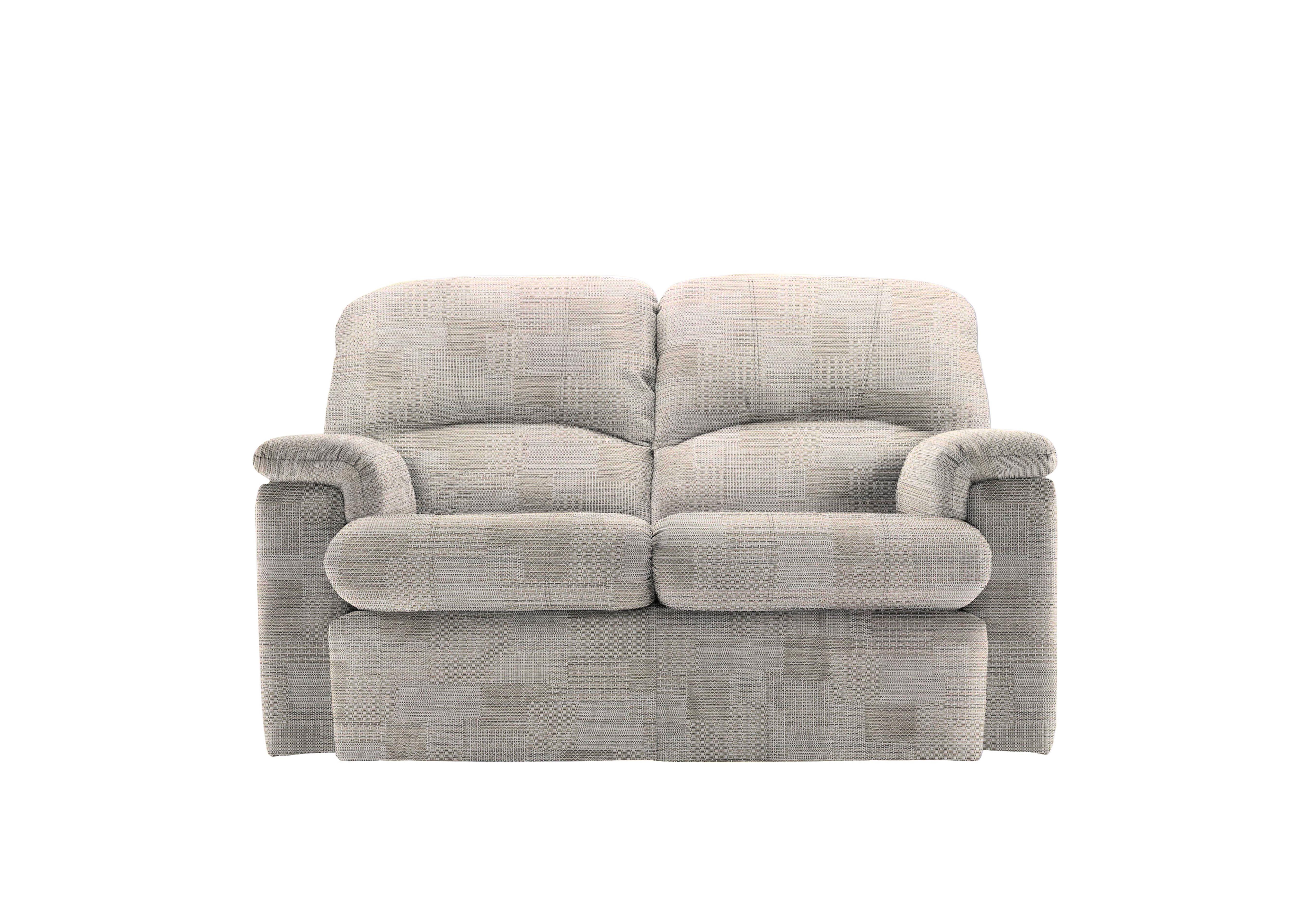 Chloe Small Fabric 2 Seater Sofa in A802 Faro Sky on Furniture Village