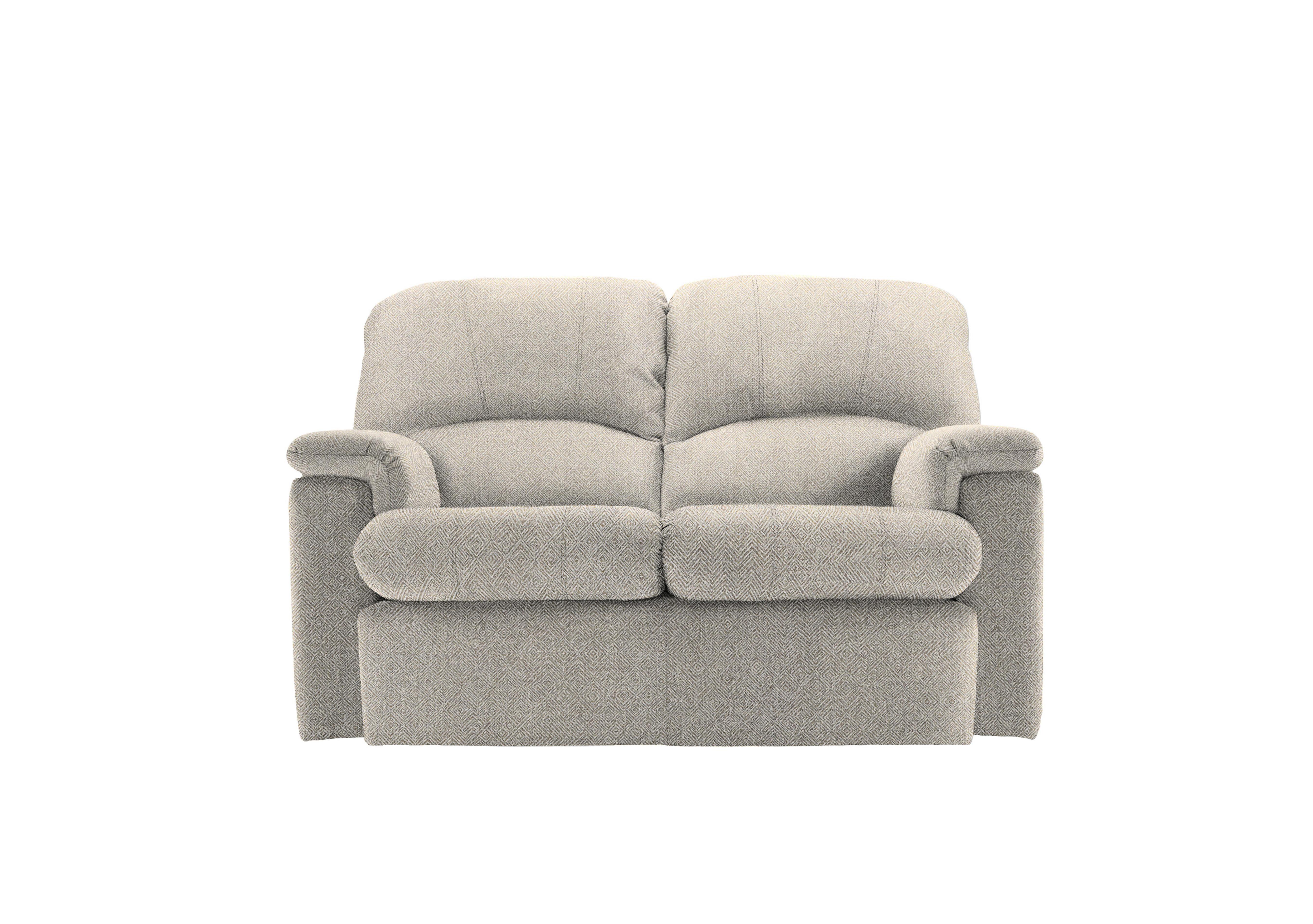 Chloe Small Fabric 2 Seater Sofa in B011 Nebular Blush on Furniture Village