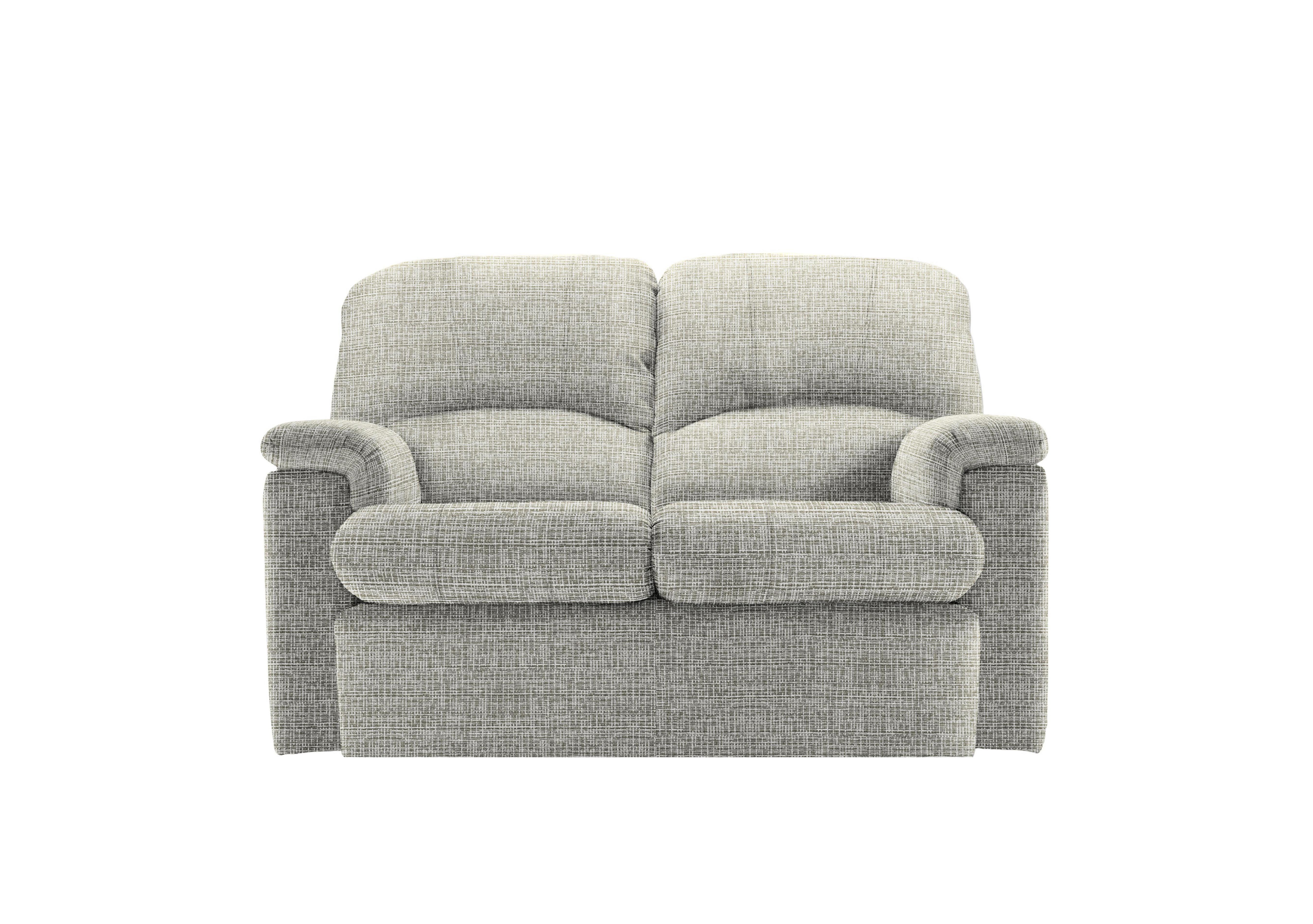 Chloe Small Fabric 2 Seater Sofa in B921 Waffle Smoke on Furniture Village