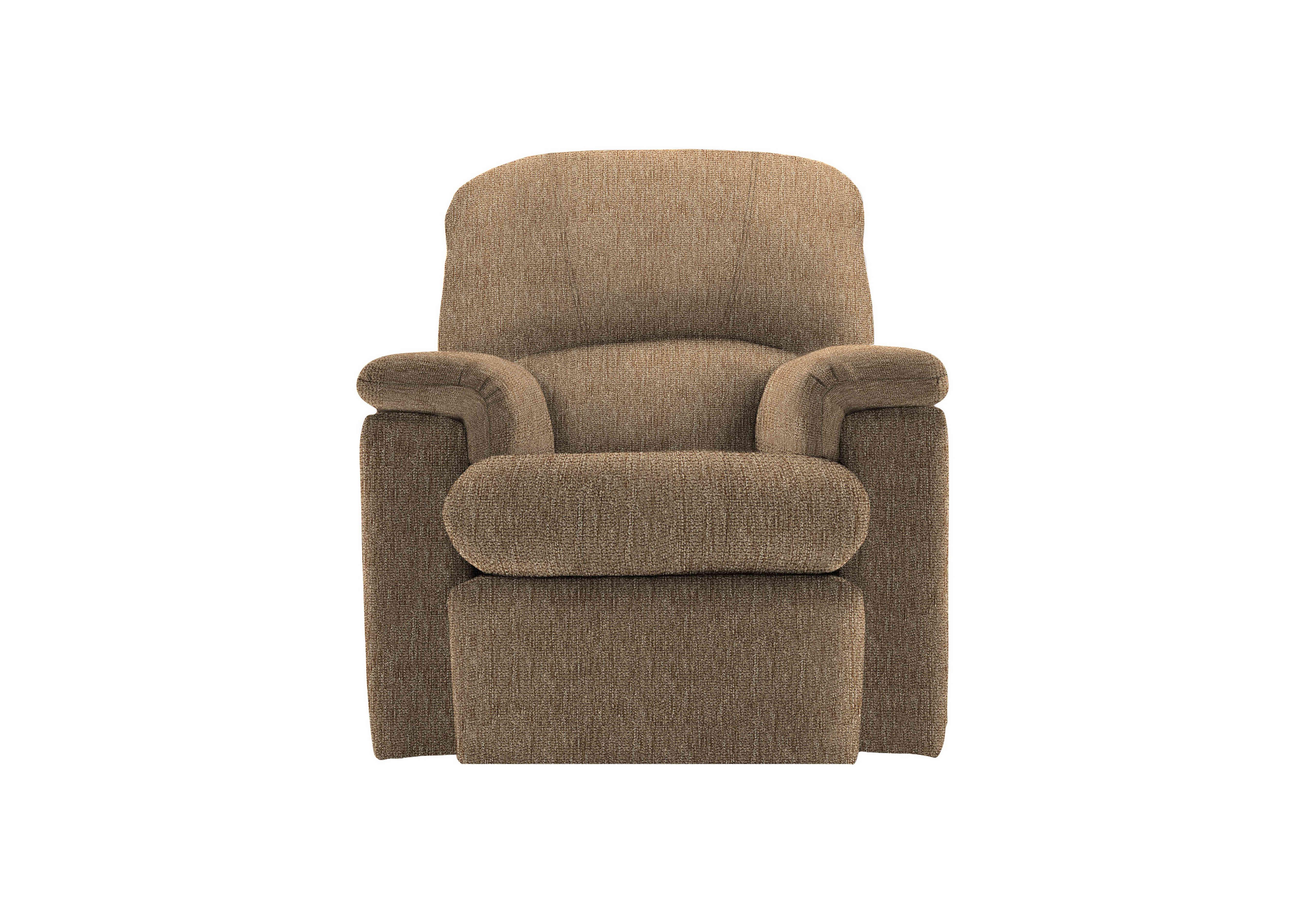 Chloe Small Fabric Armchair in A070 Boucle Cocoa on Furniture Village