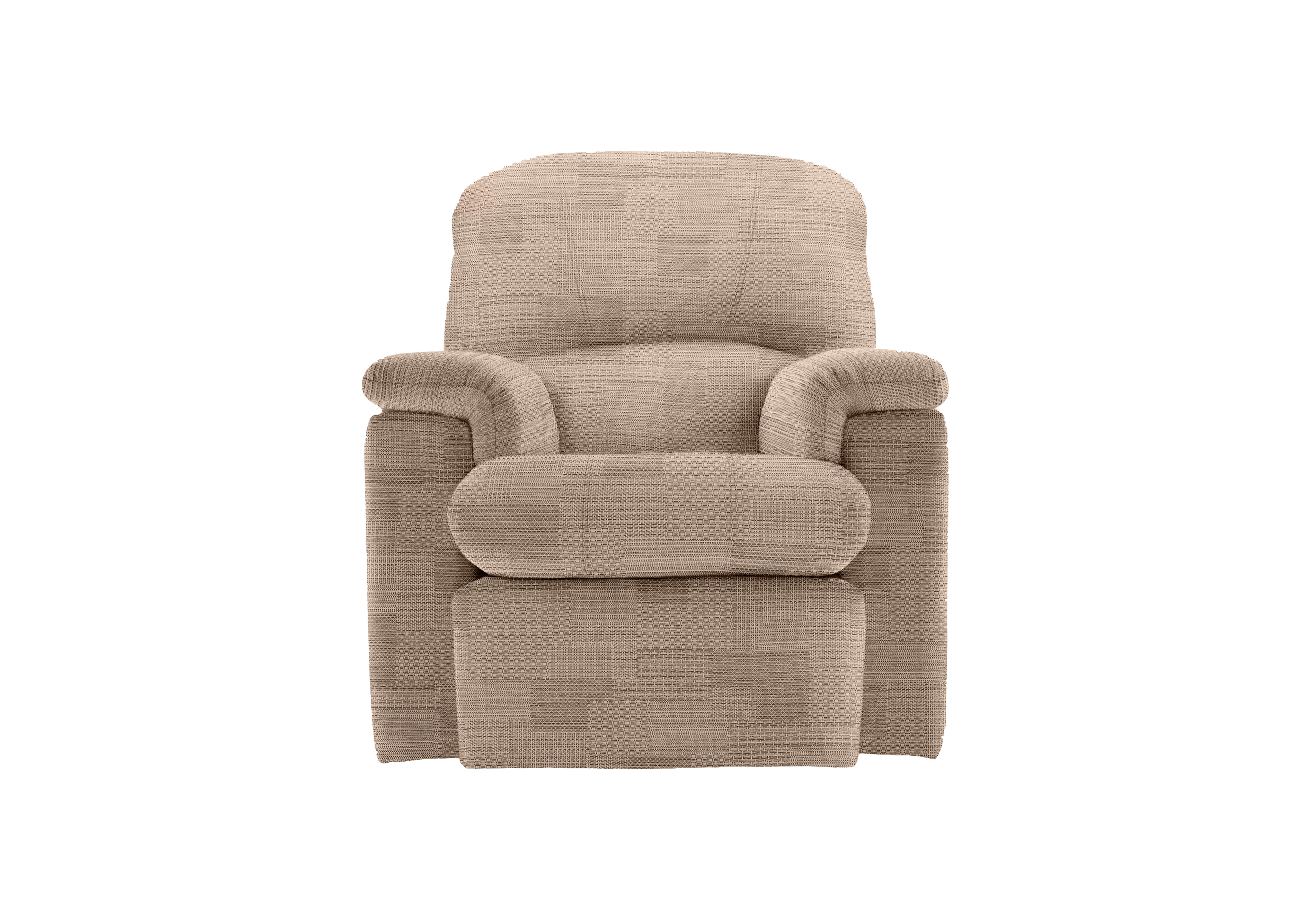 Chloe Small Fabric Armchair in A800 Faro Sand on Furniture Village