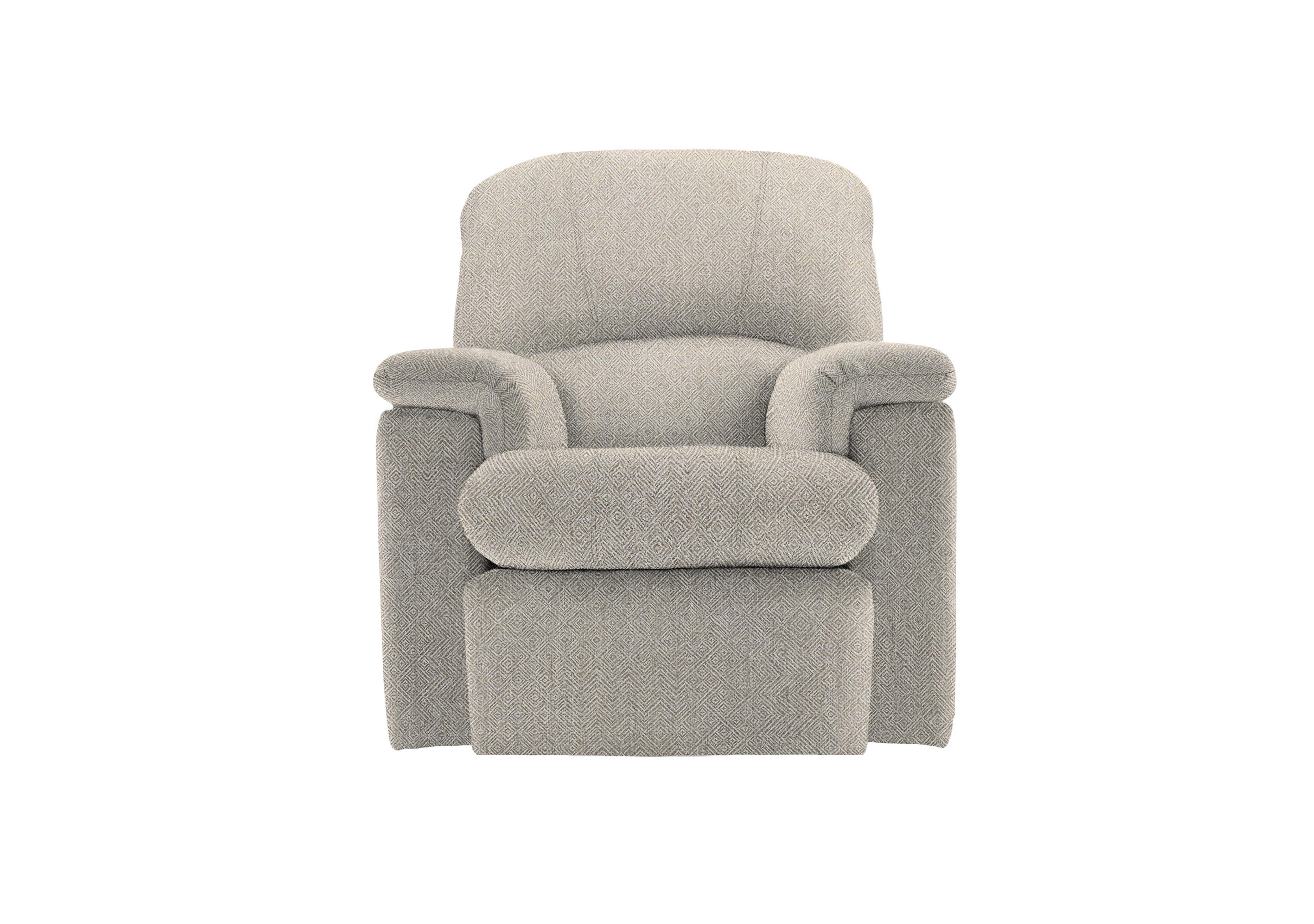 Chloe Small Fabric Armchair in B011 Nebular Blush on Furniture Village