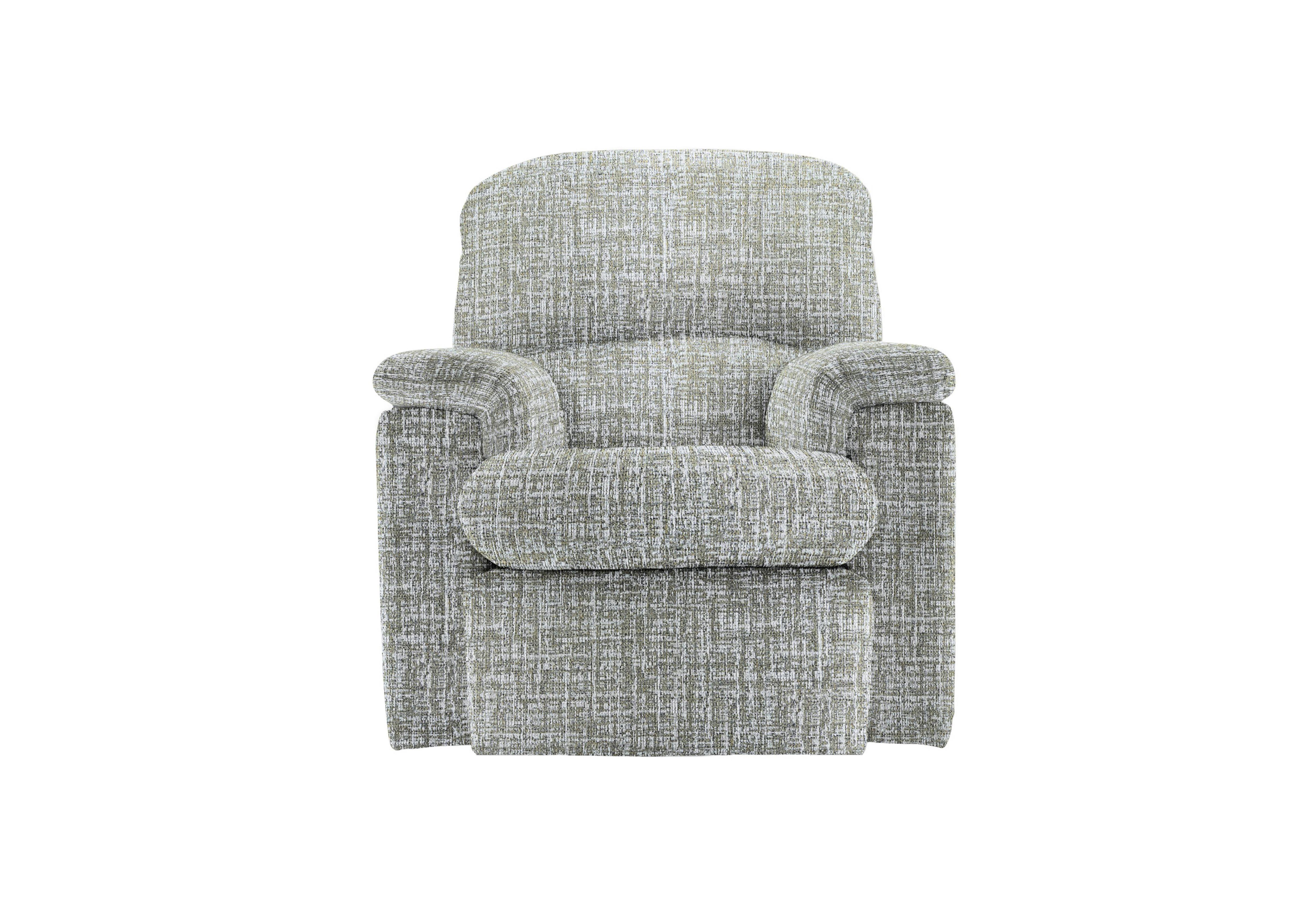 Chloe Small Fabric Armchair in B102 Shore Oatmeal on Furniture Village