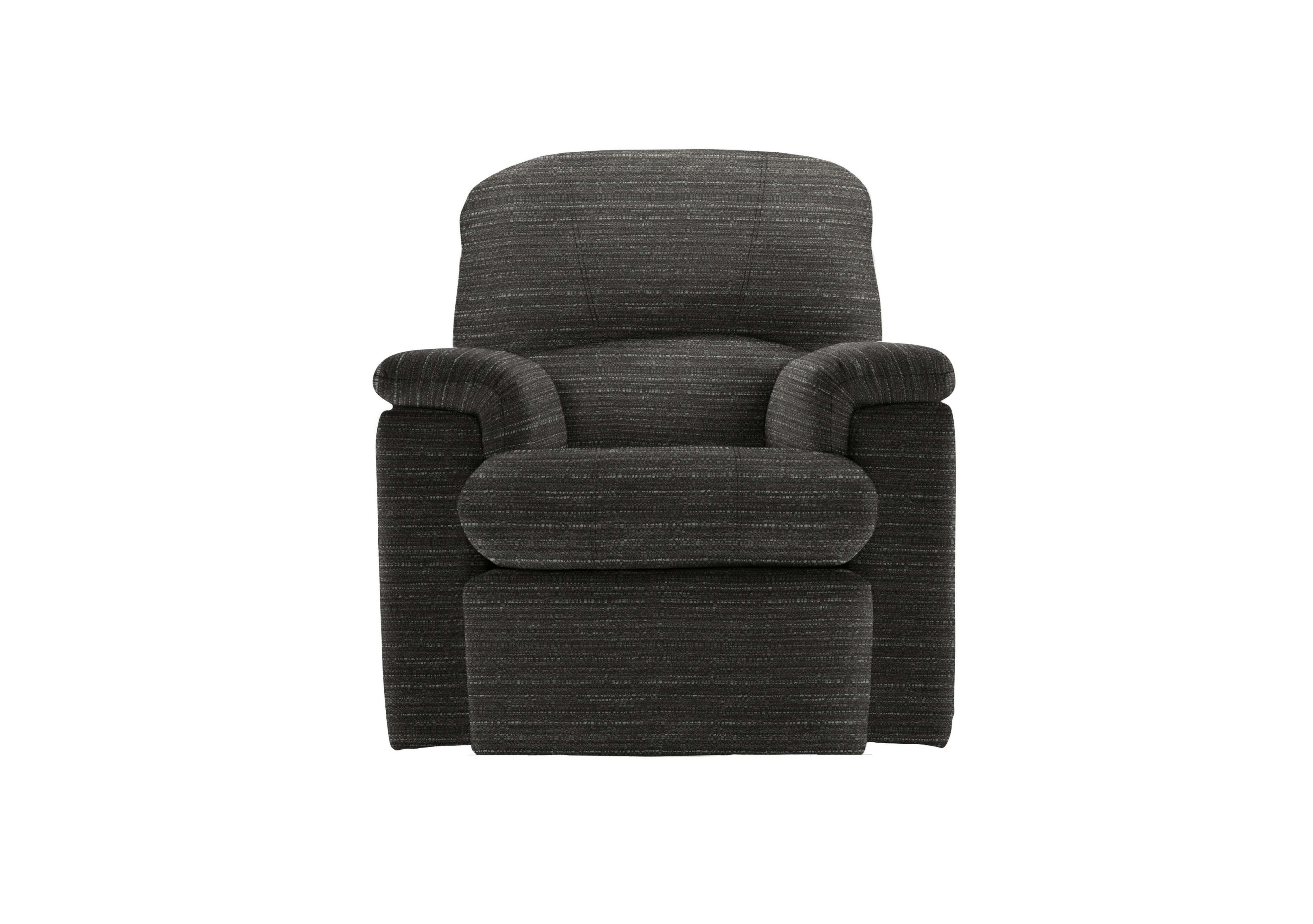 Chloe Small Fabric Armchair in B901 Victoria Slate on Furniture Village