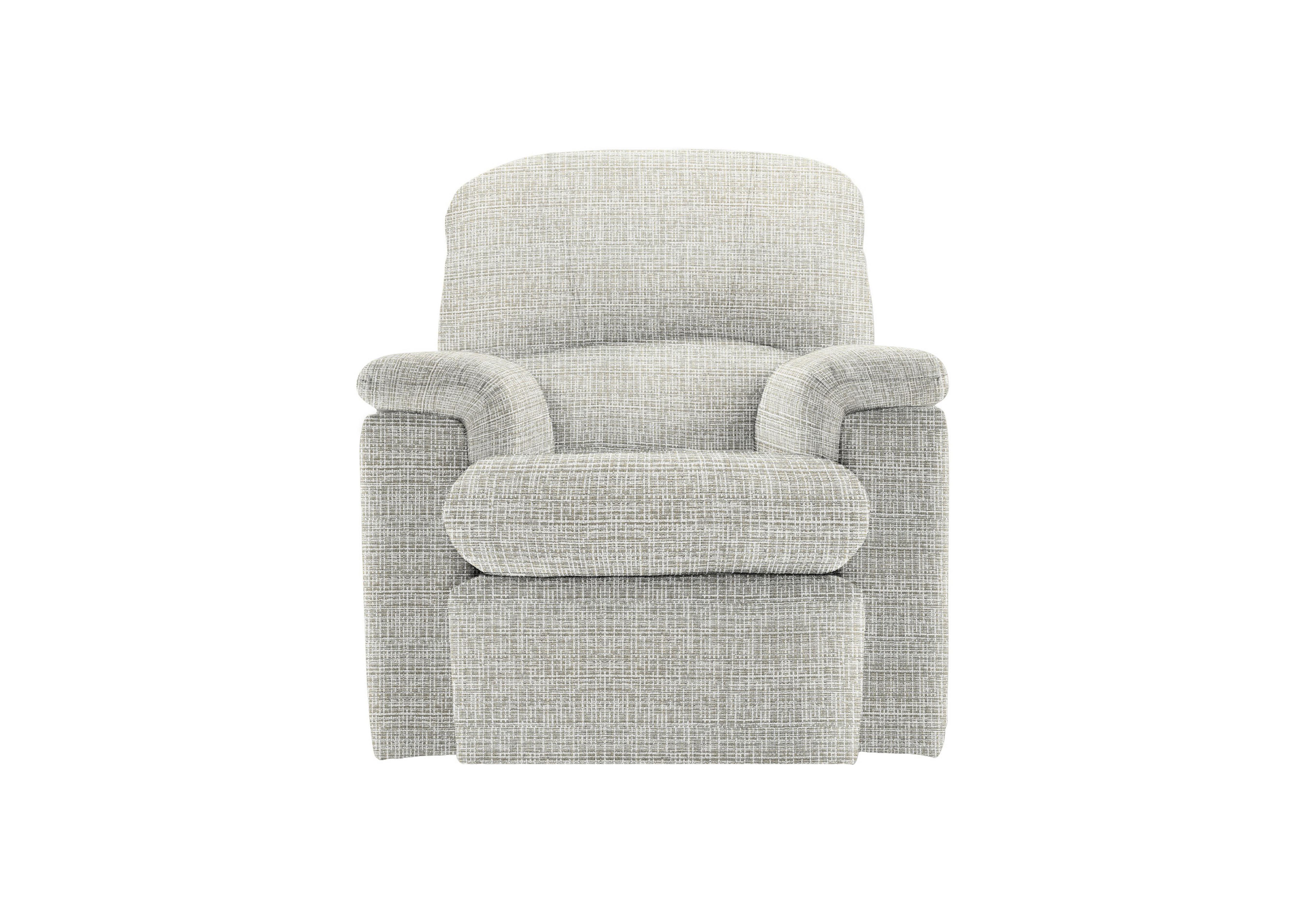 Chloe Small Fabric Armchair in B920 Waffle Taupe on Furniture Village