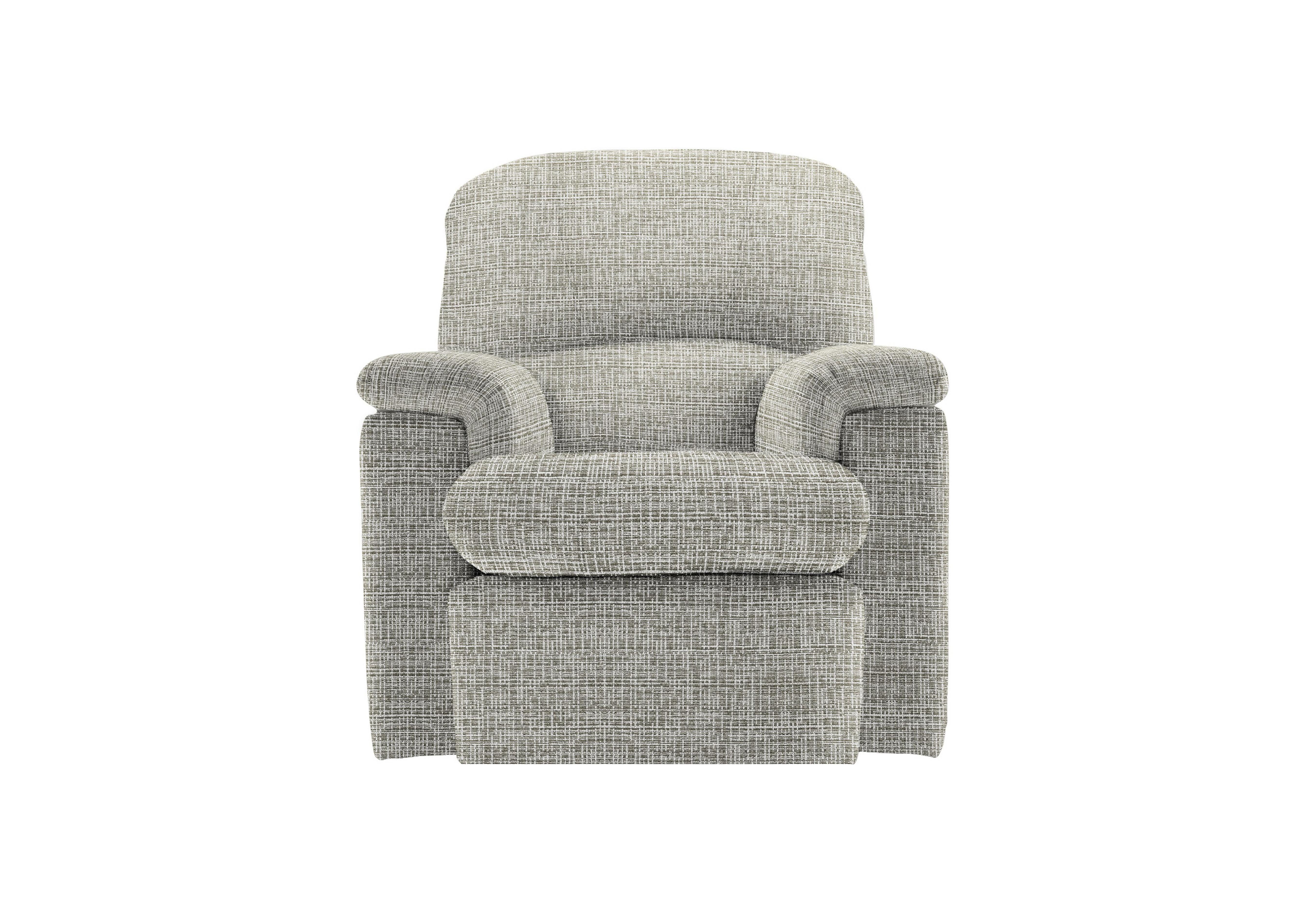 Chloe Small Fabric Armchair in B921 Waffle Smoke on Furniture Village