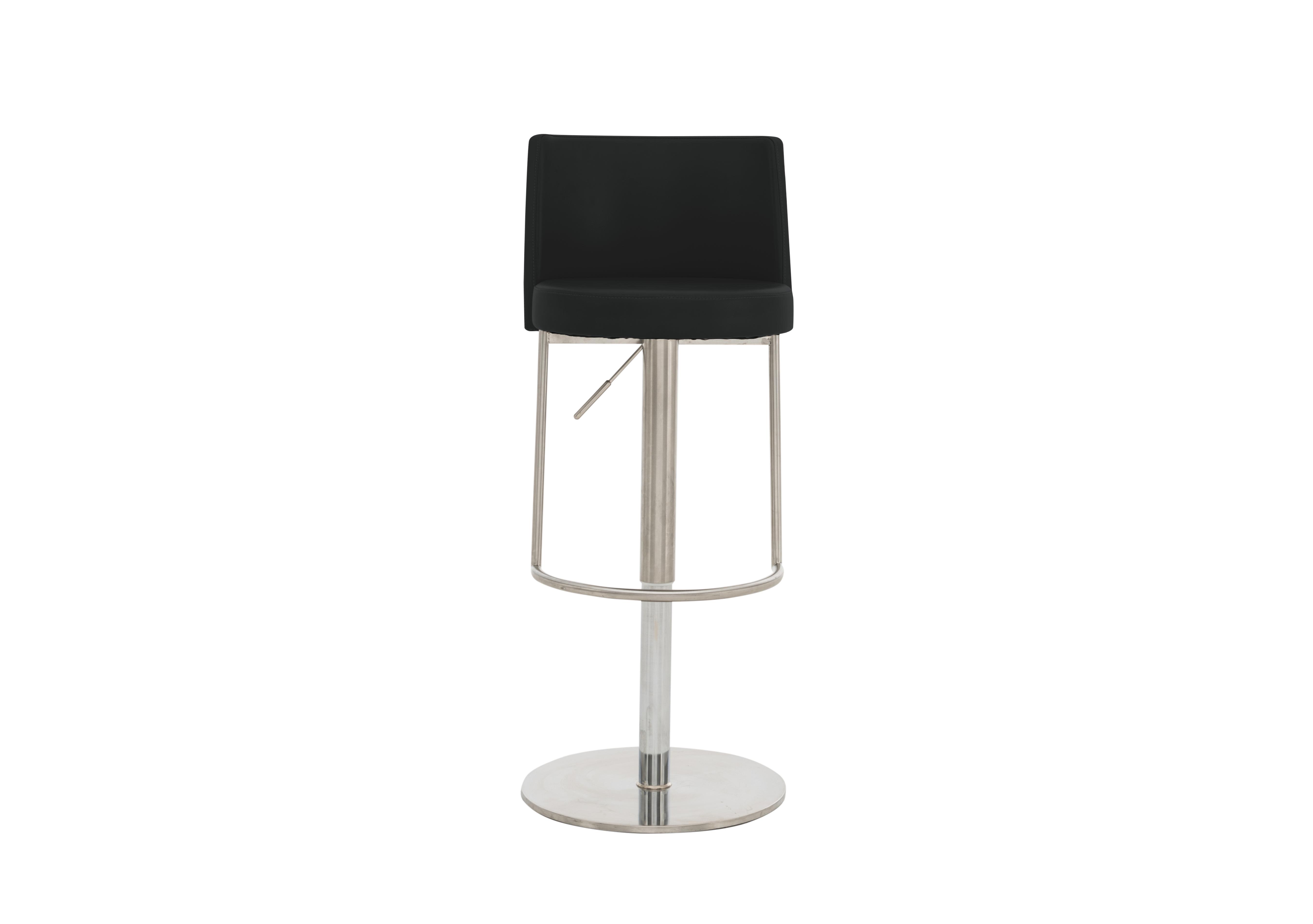 Monza Bar Stool in Black on Furniture Village