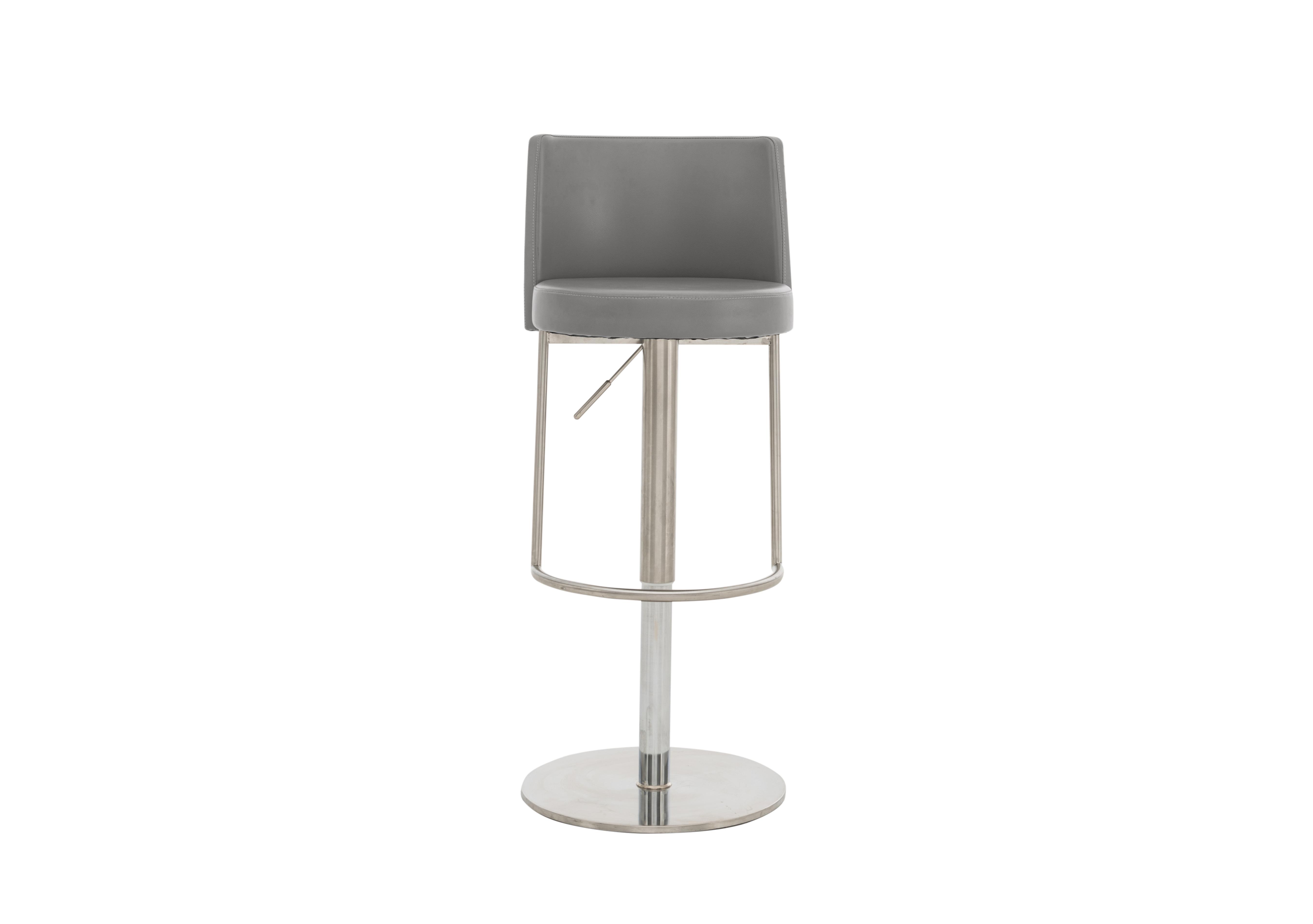 Monza Bar Stool in Grey on Furniture Village