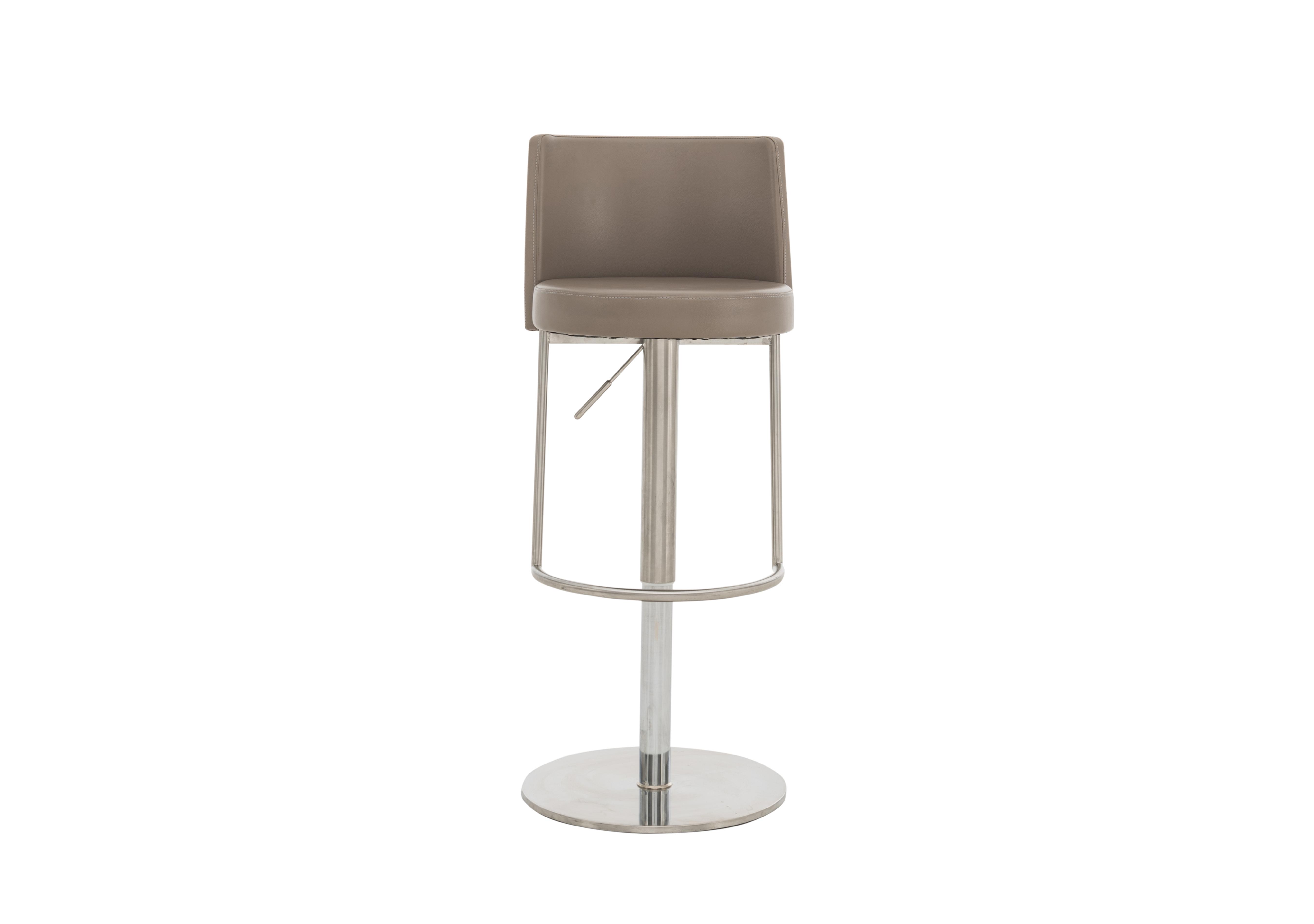Monza Bar Stool in Taupe on Furniture Village