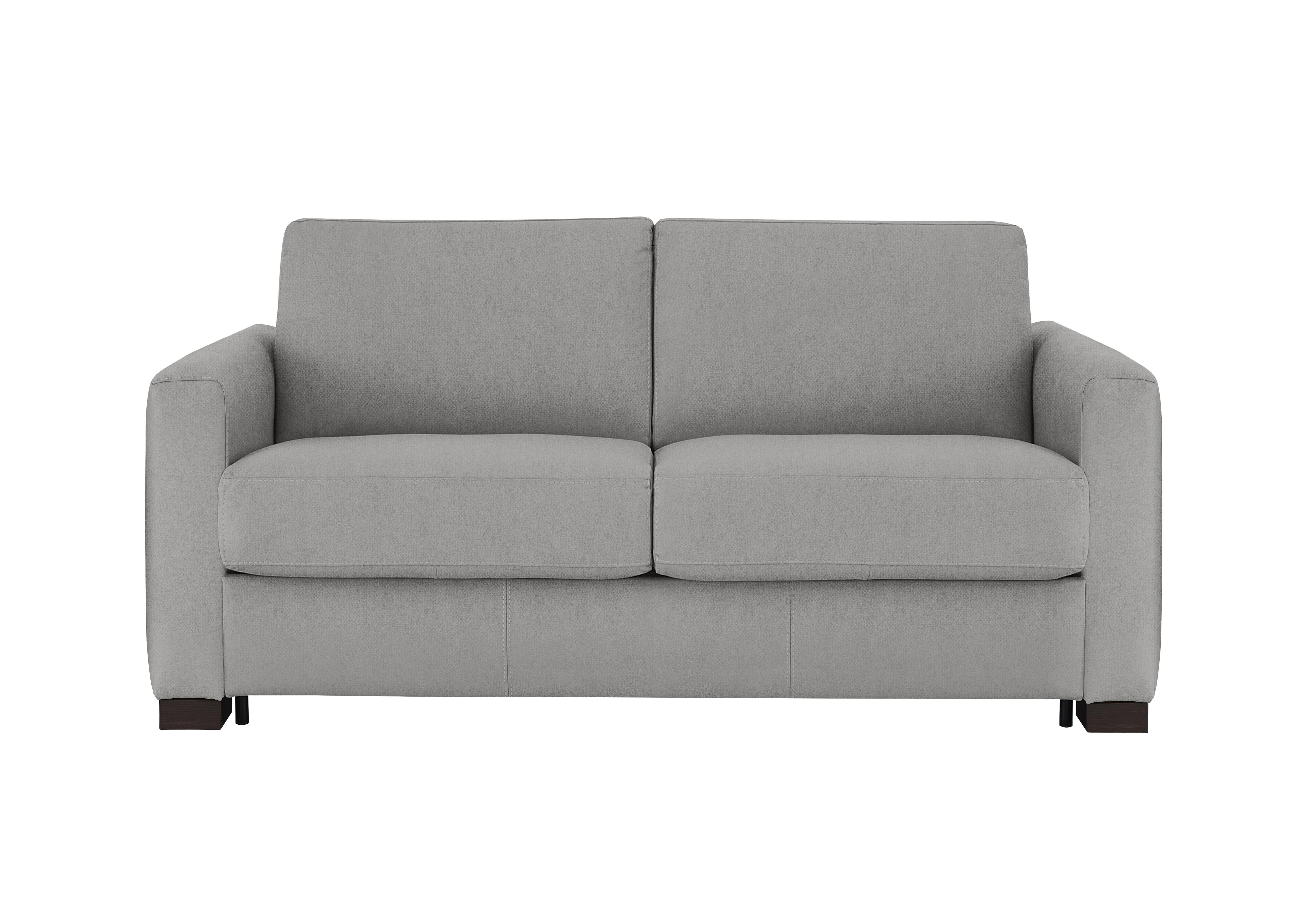 Alcova 2 Seater Fabric Sofa Bed with Box Arms in Fuente Ash on Furniture Village