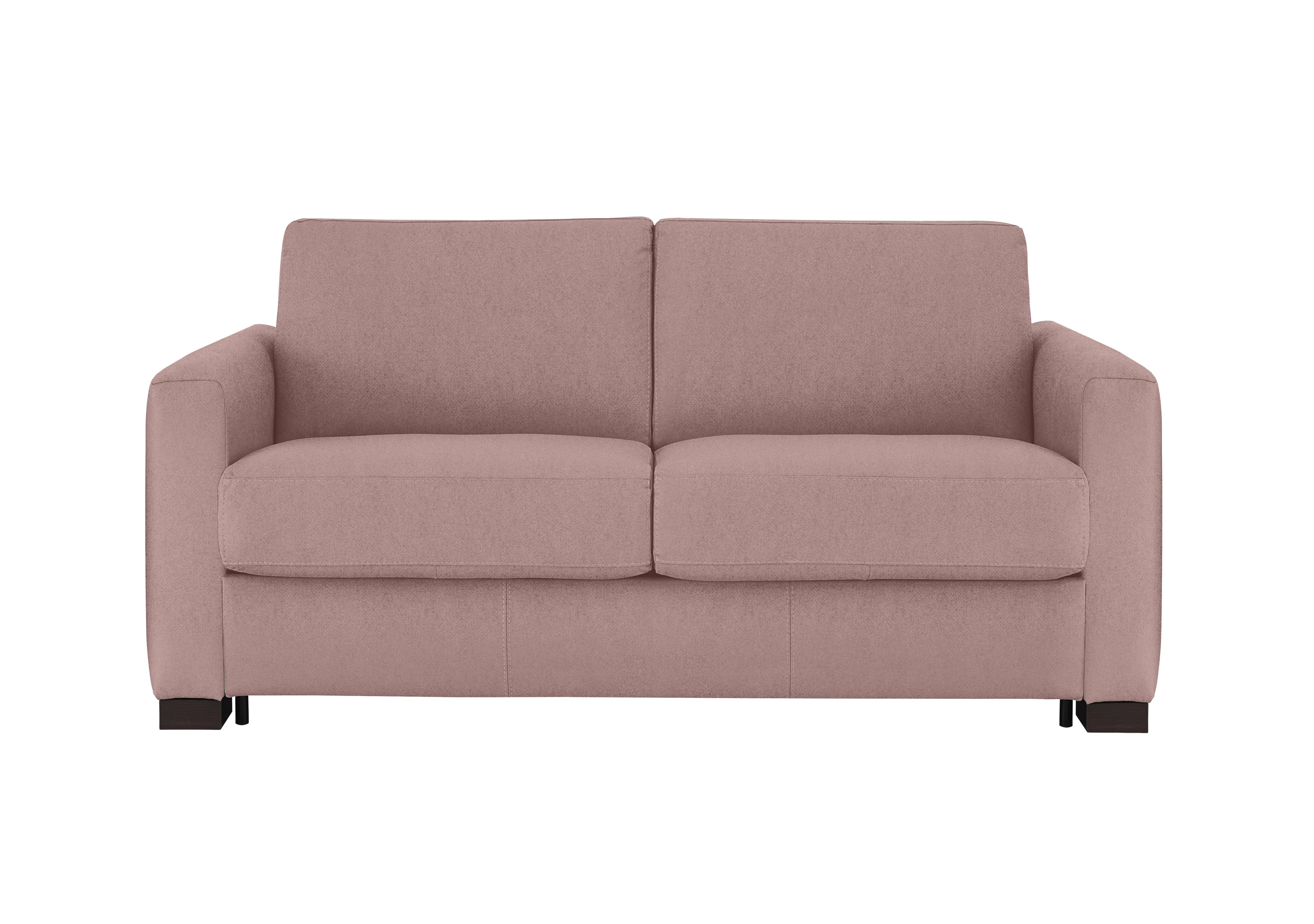 Alcova 2 Seater Fabric Sofa Bed with Box Arms in Fuente Coral on Furniture Village