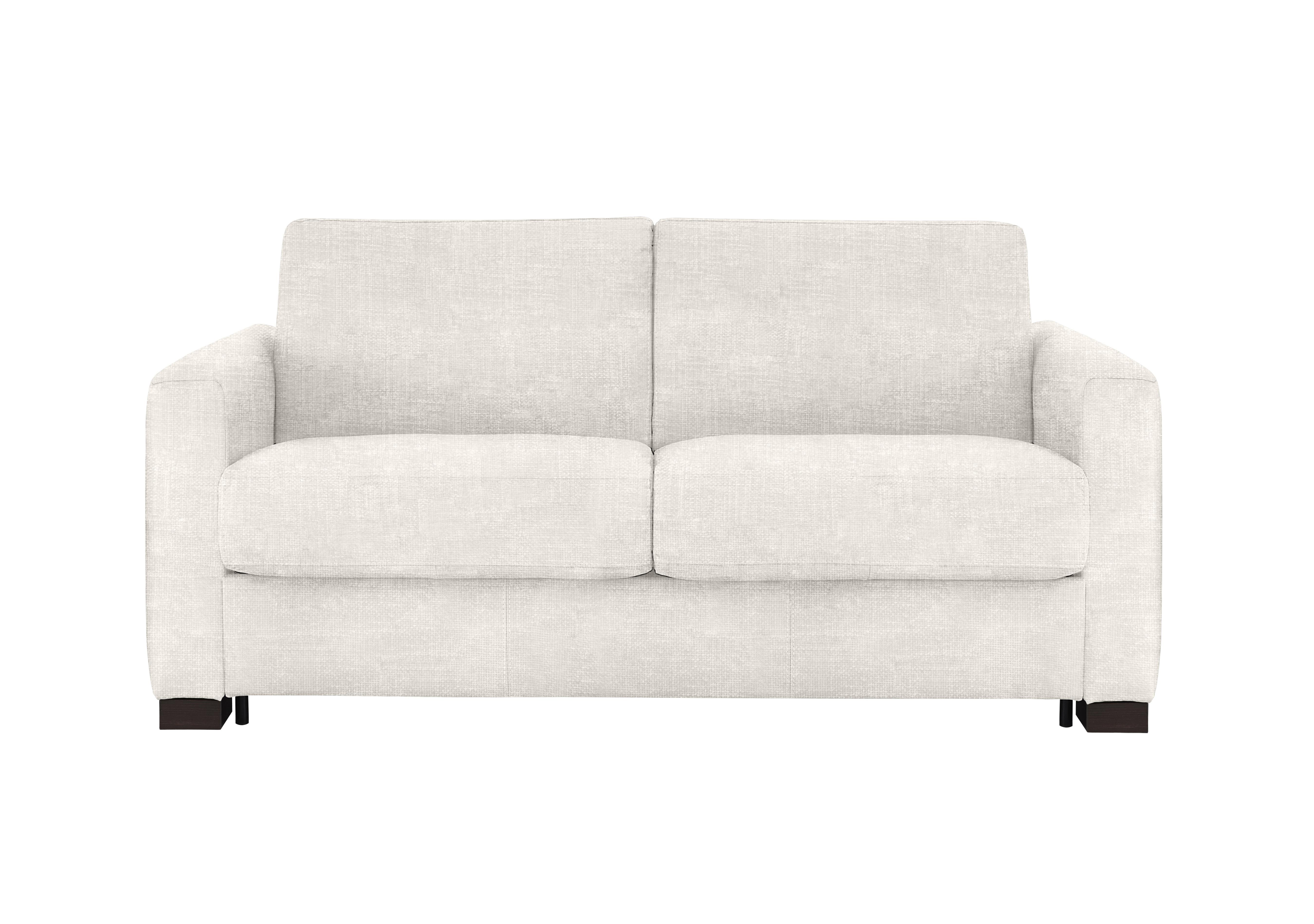 Alcova 2 Seater Fabric Sofa Bed with Box Arms in Baobab Bianco 500 on Furniture Village
