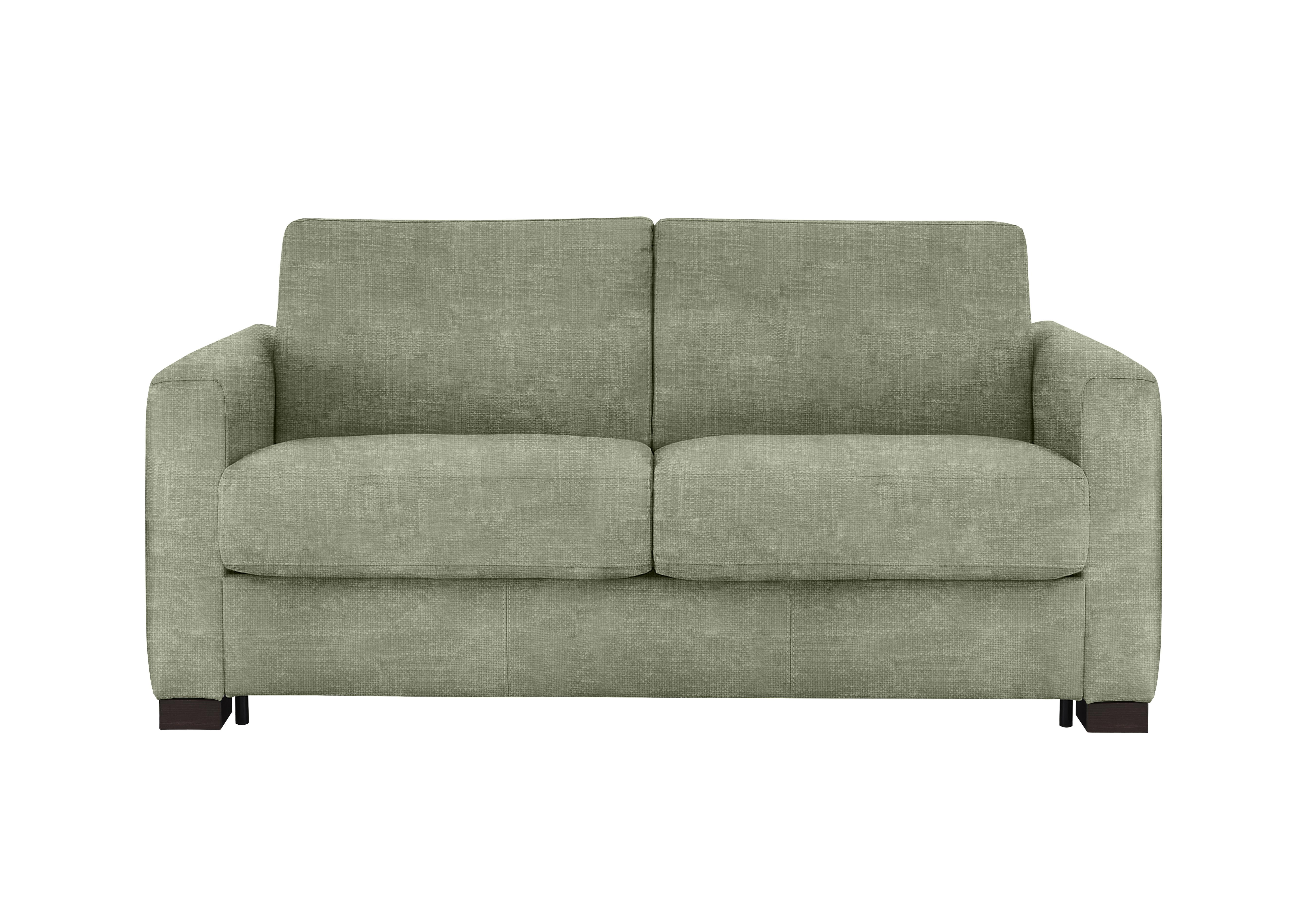 Alcova 2 Seater Fabric Sofa Bed with Box Arms in Baobab Muschio 538 on Furniture Village