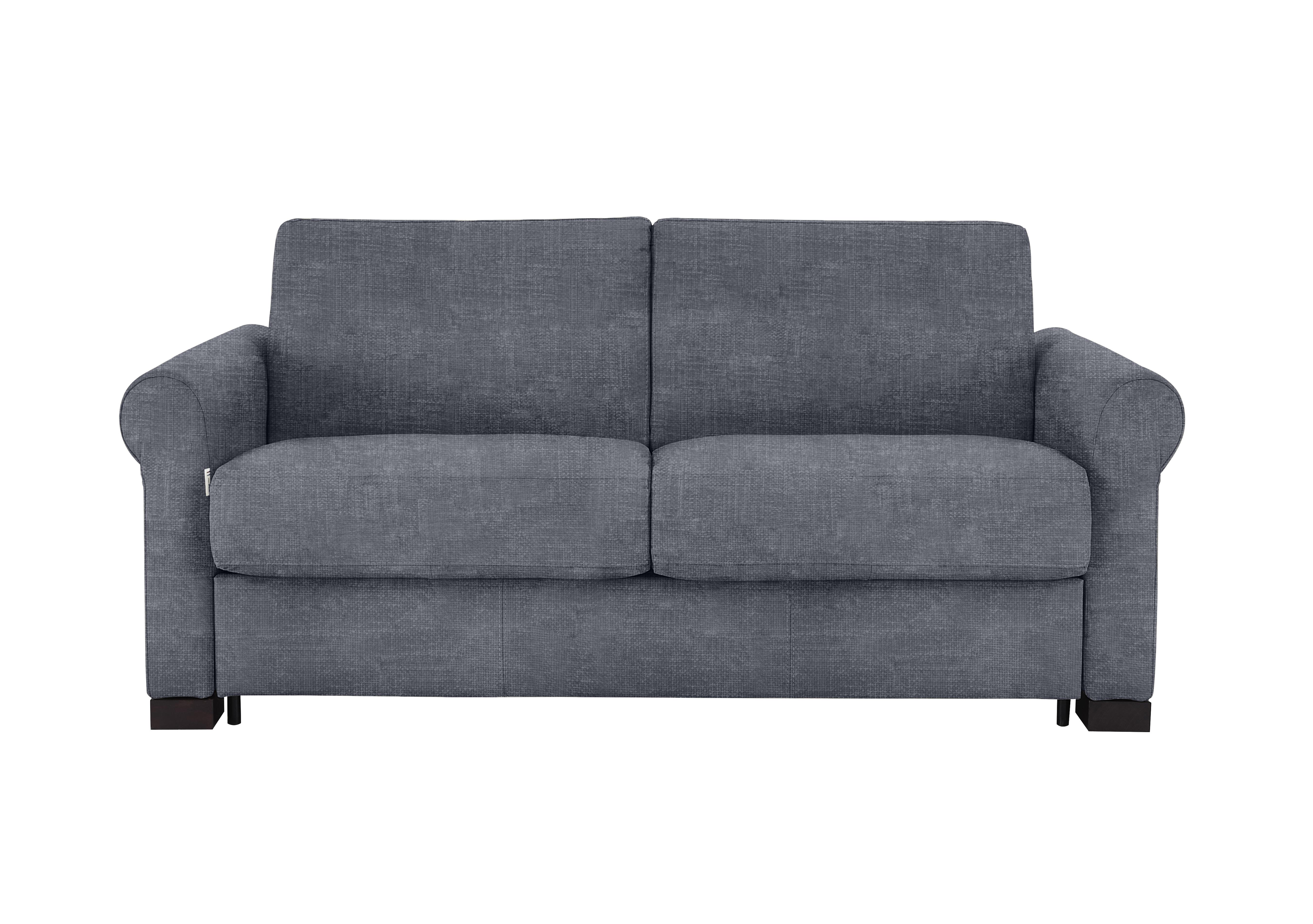 Alcova 2 Seater Fabric Sofa Bed with Scroll Arms in Baobab Grigio 546 on Furniture Village