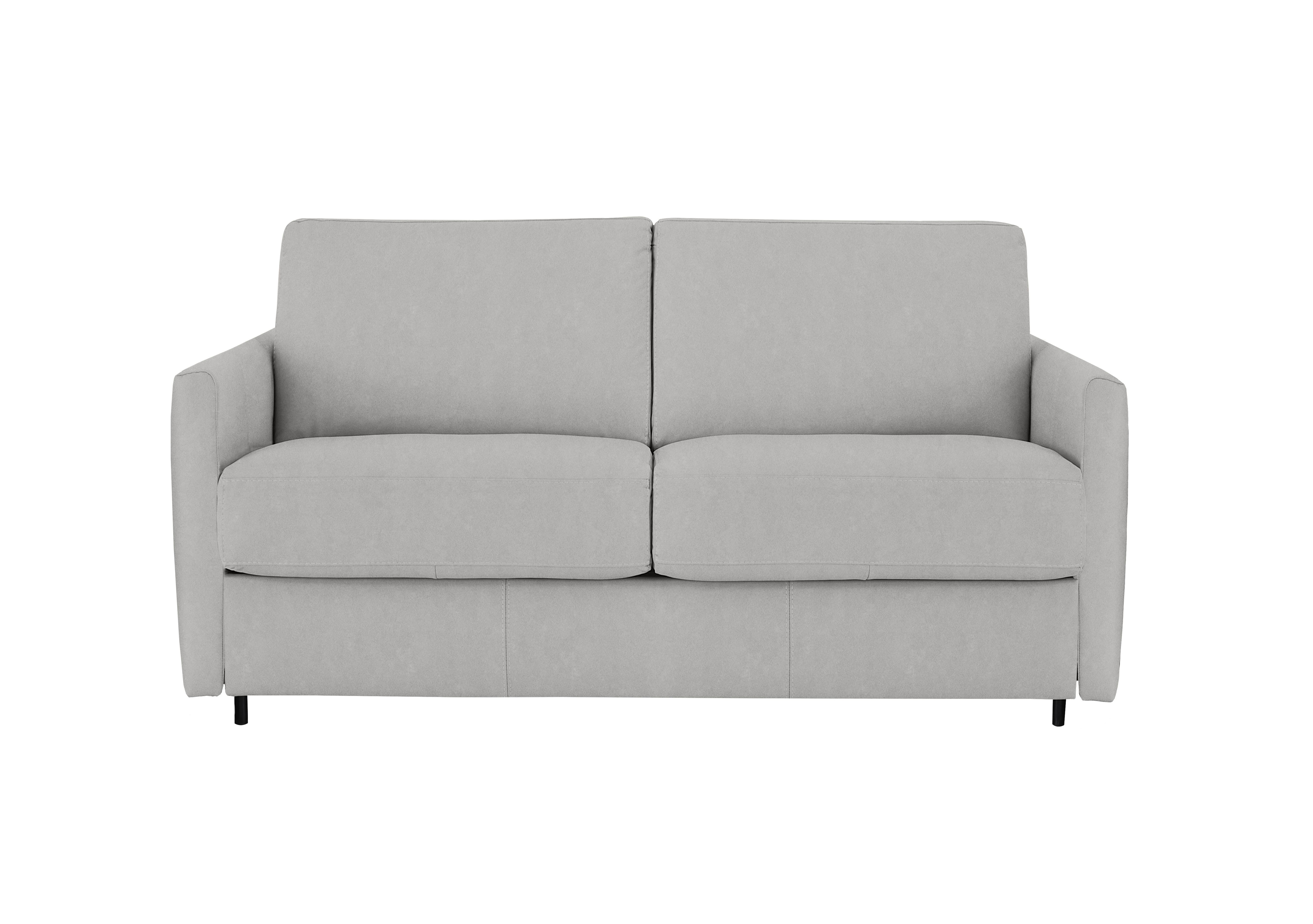 Alcova 2 Seater Fabric Sofa Bed with Slim Arms in Flambe Ghiaccio on Furniture Village