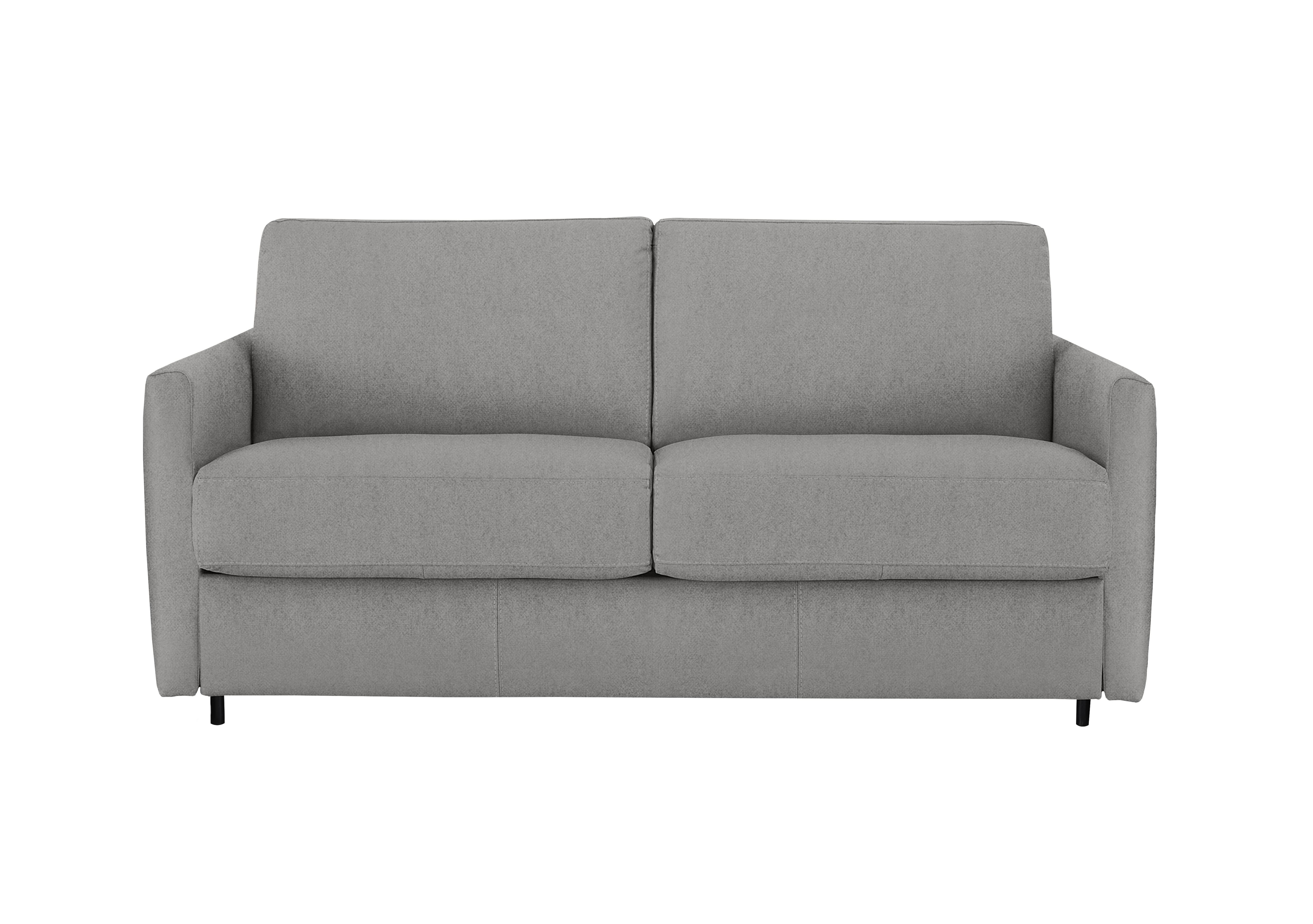 Alcova 2.5 Seater Fabric Sofa Bed with Slim Arms in Fuente Ash on Furniture Village