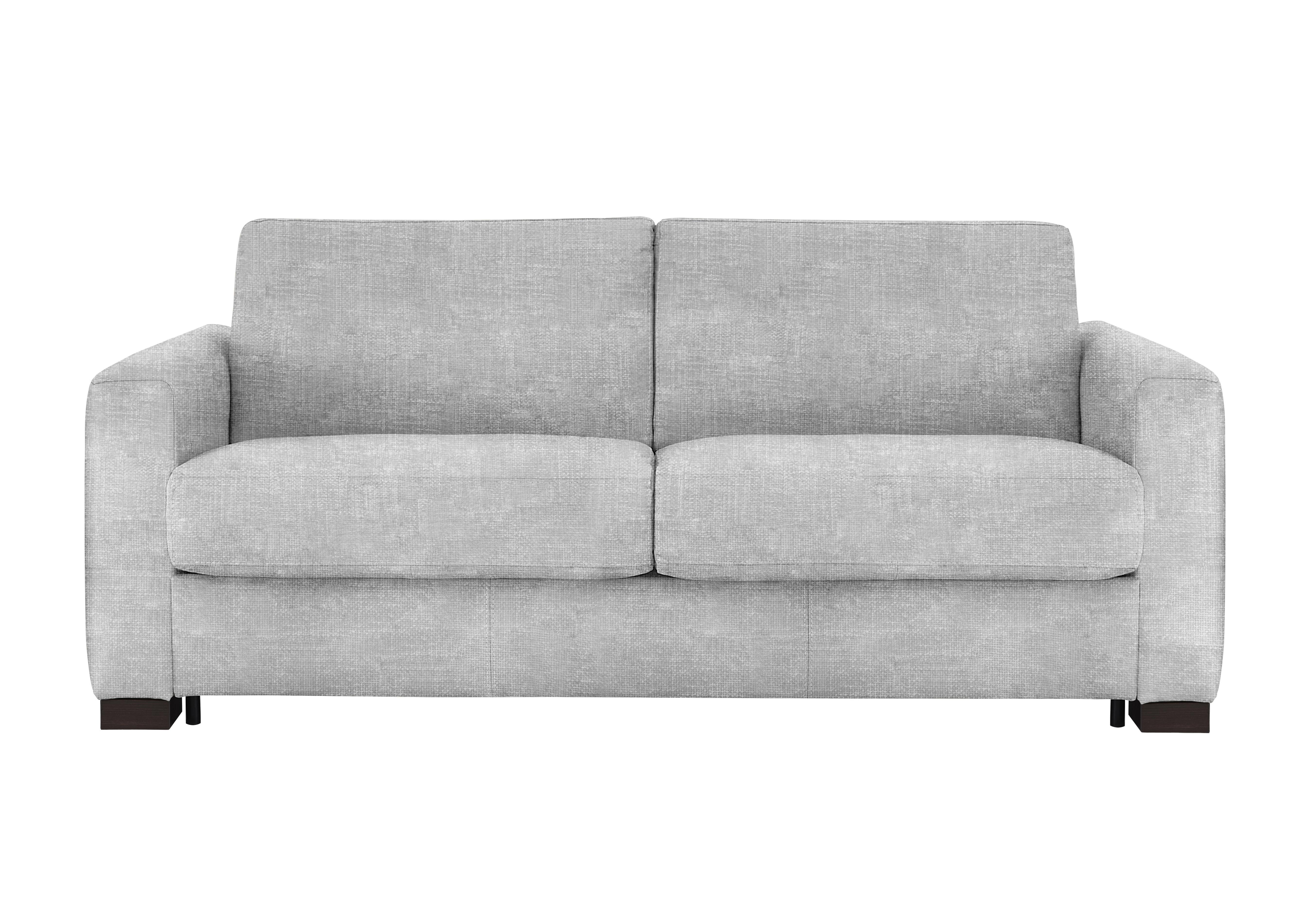Alcova 3 Seater Fabric Sofa Bed with Box Arms in Baobab Ghiaccio 516 on Furniture Village