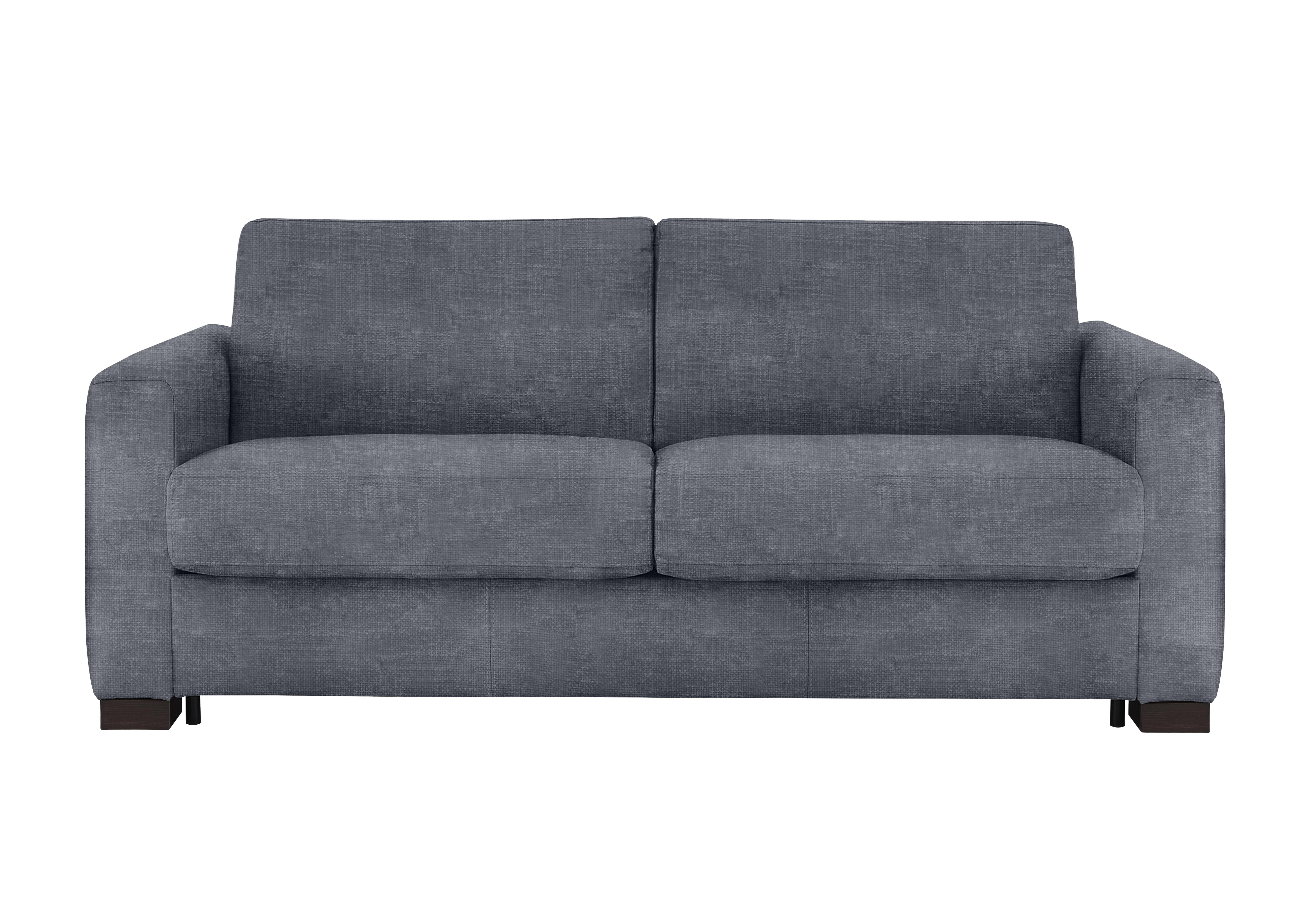 Alcova 3 Seater Fabric Sofa Bed with Box Arms in Baobab Grigio 546 on Furniture Village