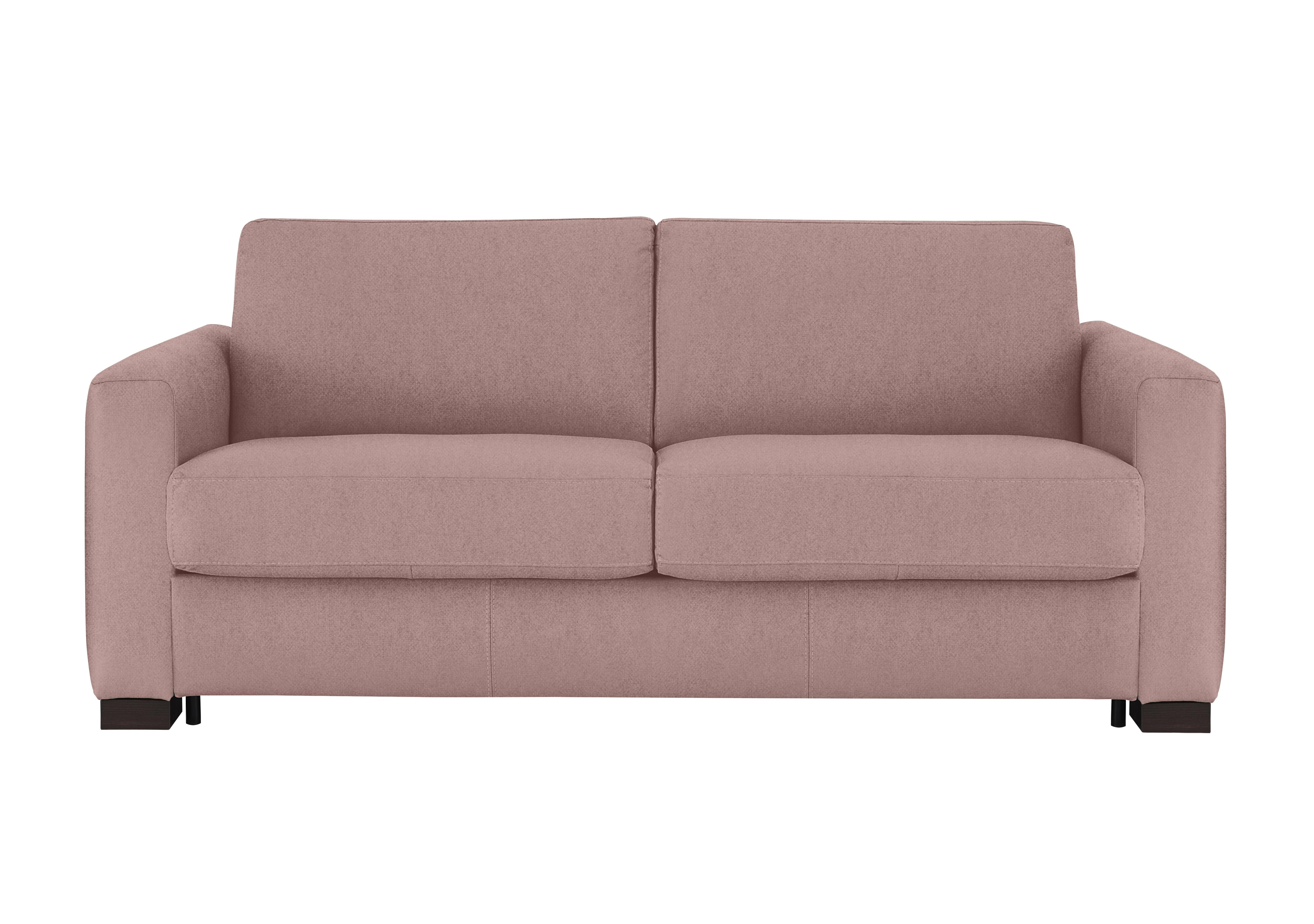Alcova 3 Seater Fabric Sofa Bed with Box Arms in Fuente Coral on Furniture Village