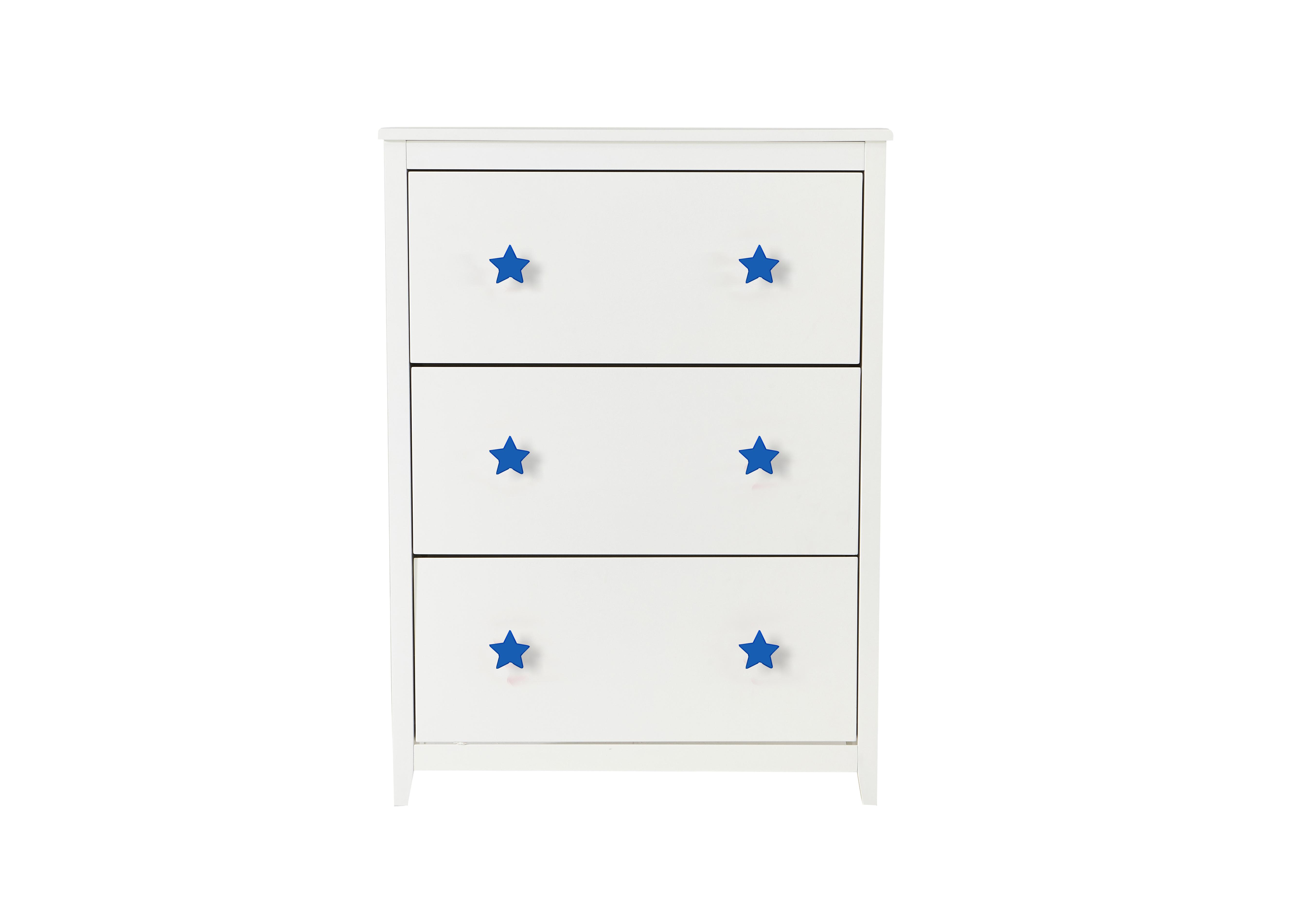 Supernova Shoe Cabinet in Blue on Furniture Village