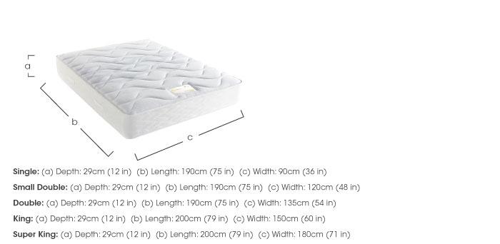 Supreme Comfort 1000 Mattress in  on Furniture Village