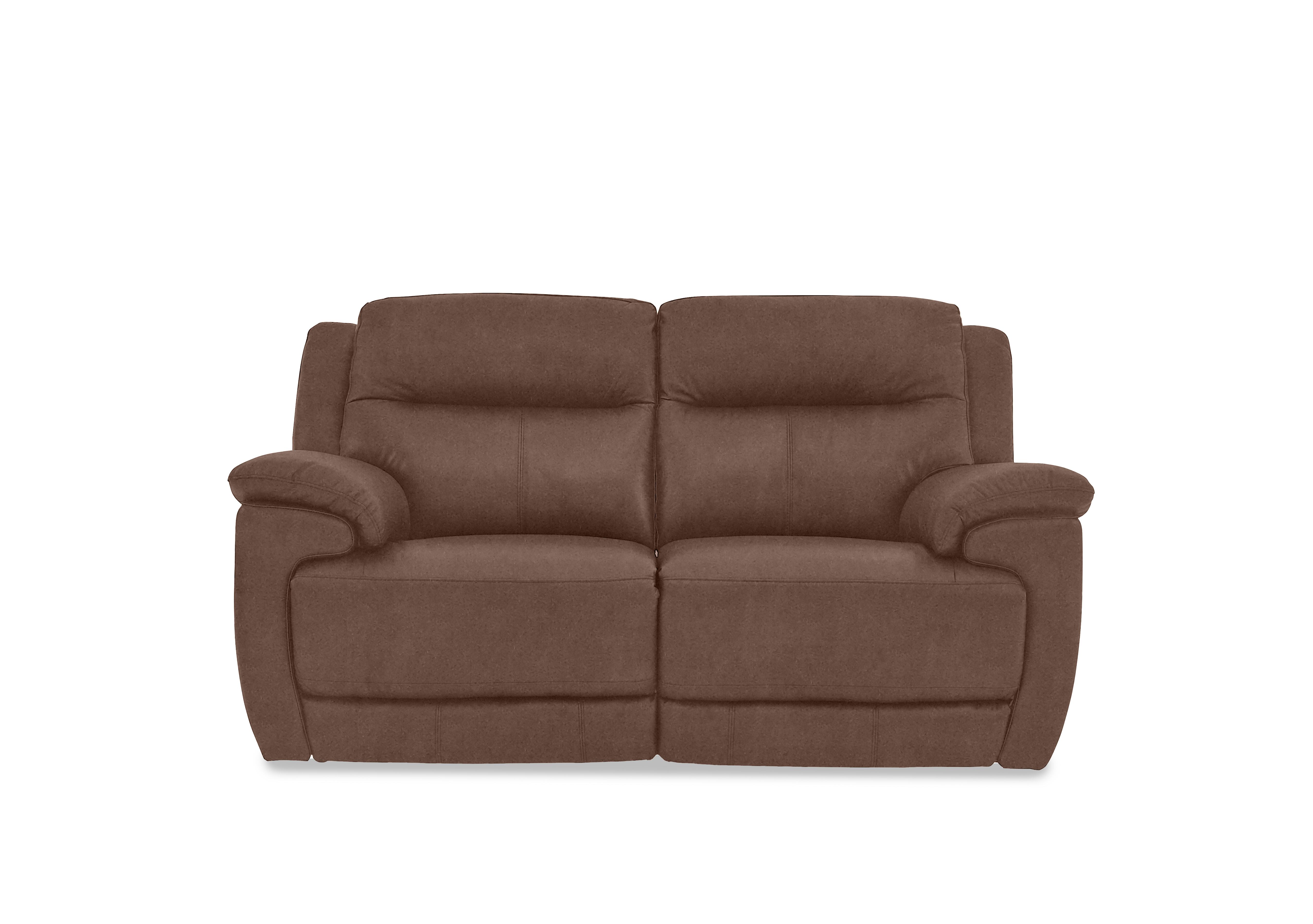 Touch 2 Seater Heavy Duty Fabric Sofa in Bfa-Blj-R05 Hazelnut on Furniture Village