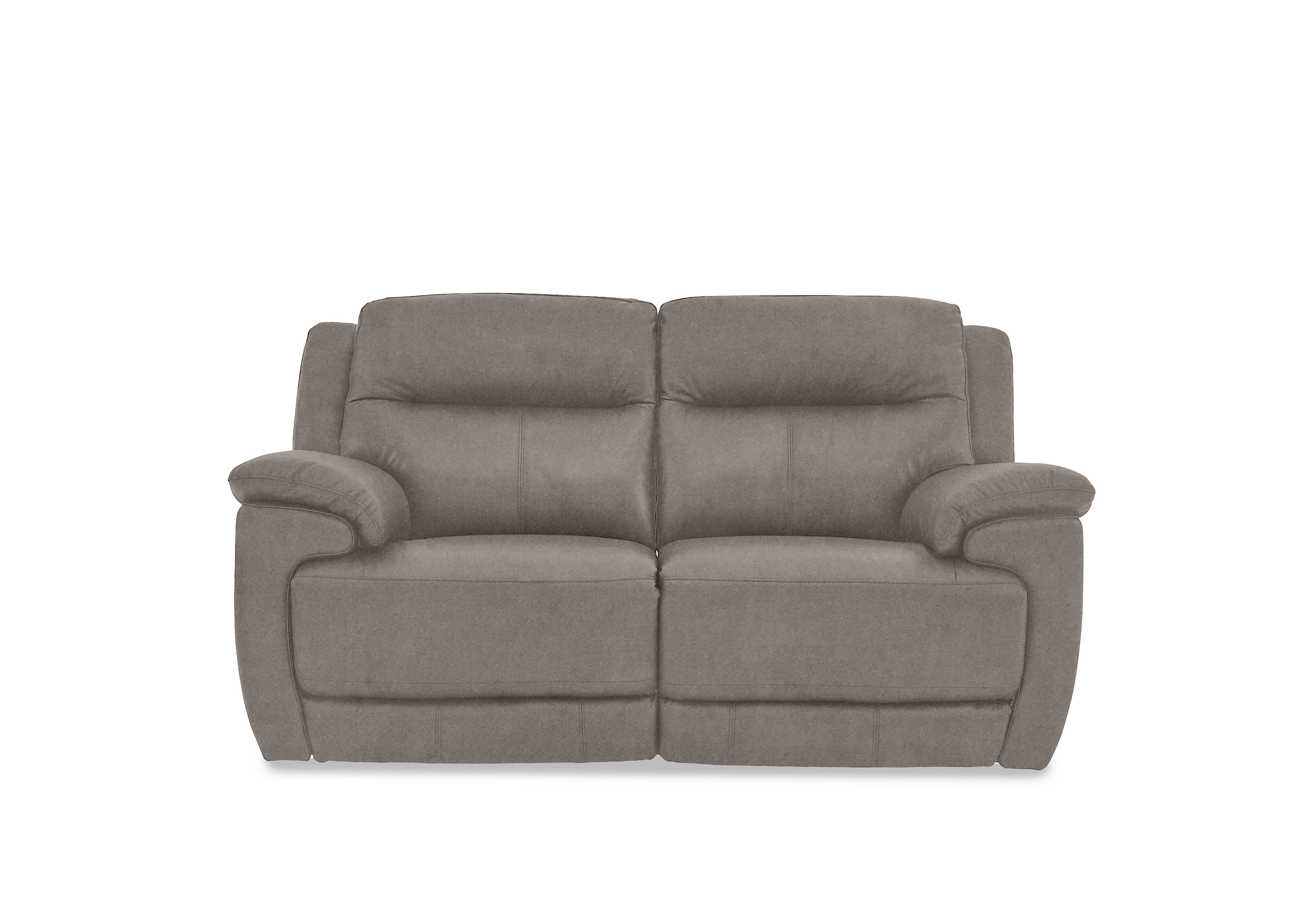 Touch 2 Seater Heavy Duty Fabric Sofa in Bfa-Blj-R946 Silver on Furniture Village