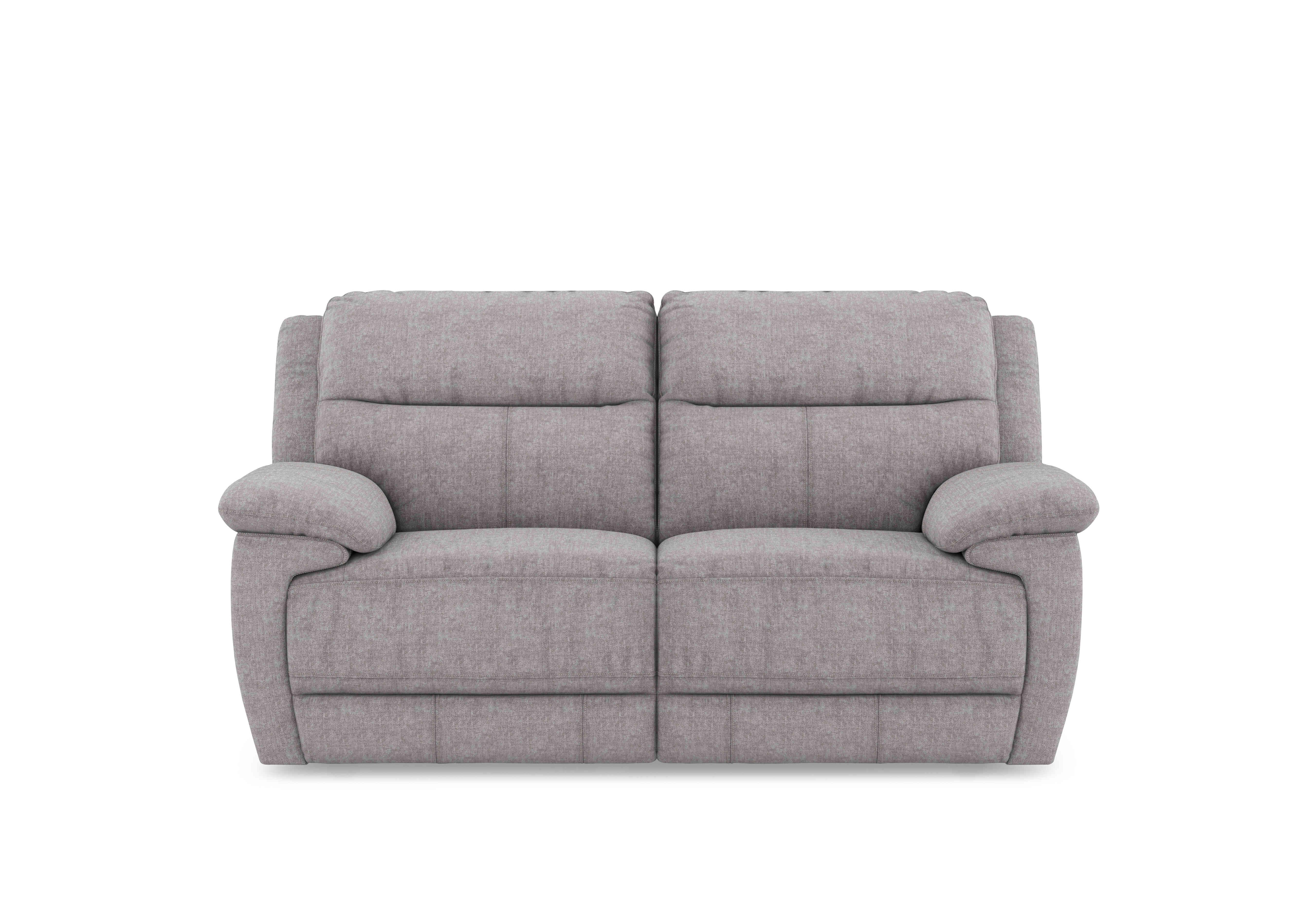 Touch 2 Seater Heavy Duty Fabric Sofa in Fab-Meo-R27 Pewter on Furniture Village