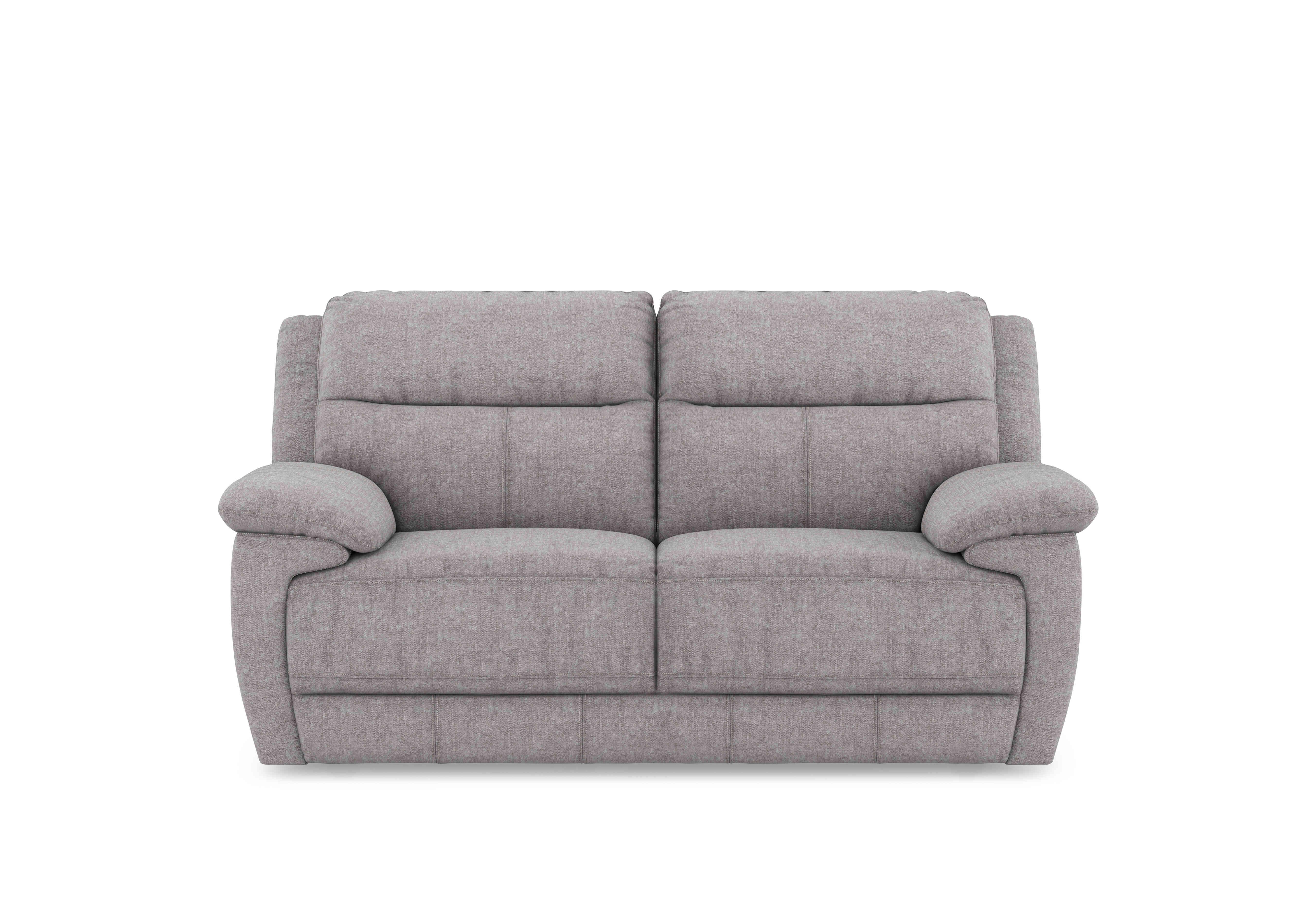 Touch 2 Seater Heavy Duty Fabric Sofa in Fab-Meo-R27 Pewter on Furniture Village