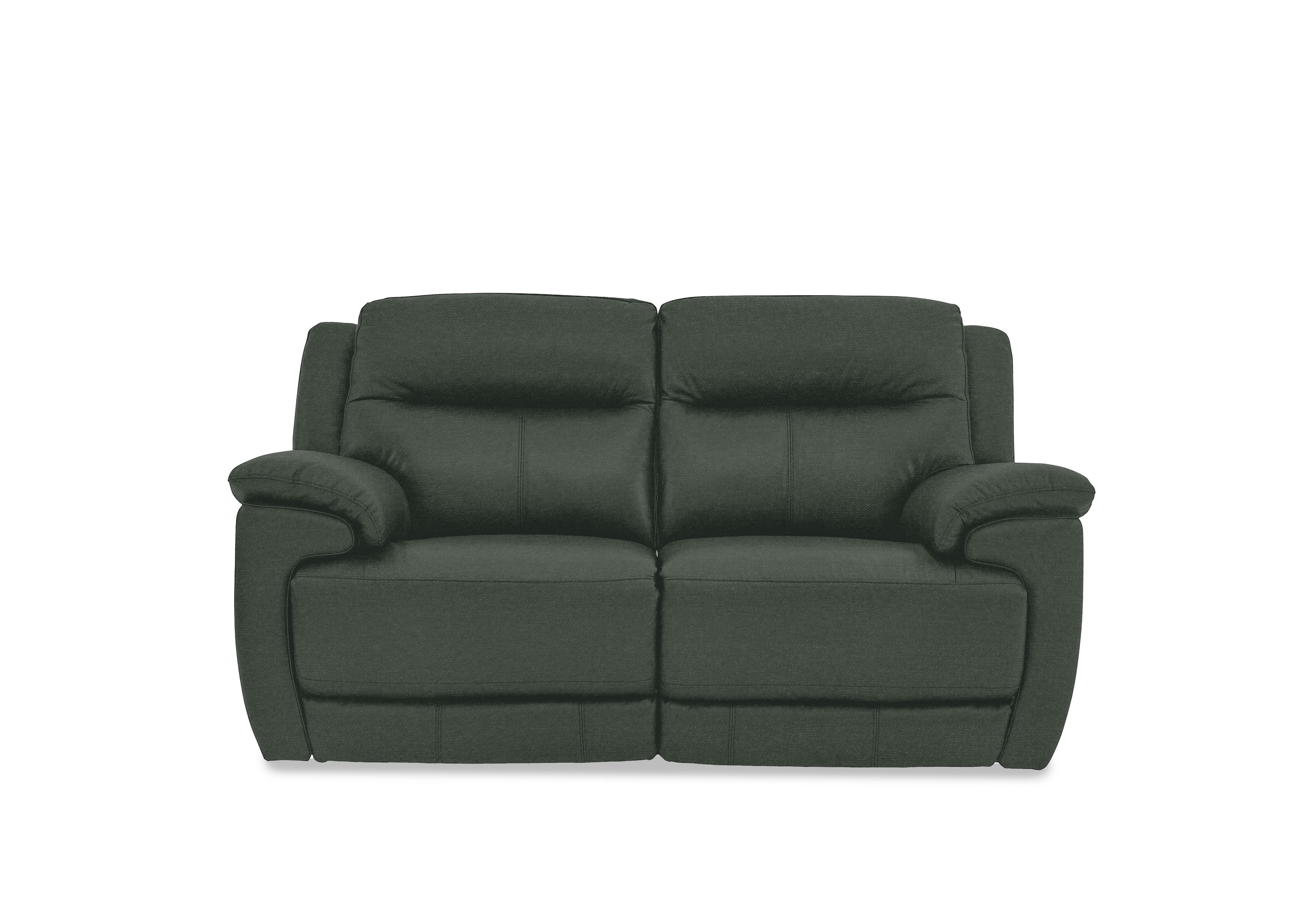 Touch 2 Seater Heavy Duty Fabric Sofa in Fab-Ska-R48 Moss Green on Furniture Village
