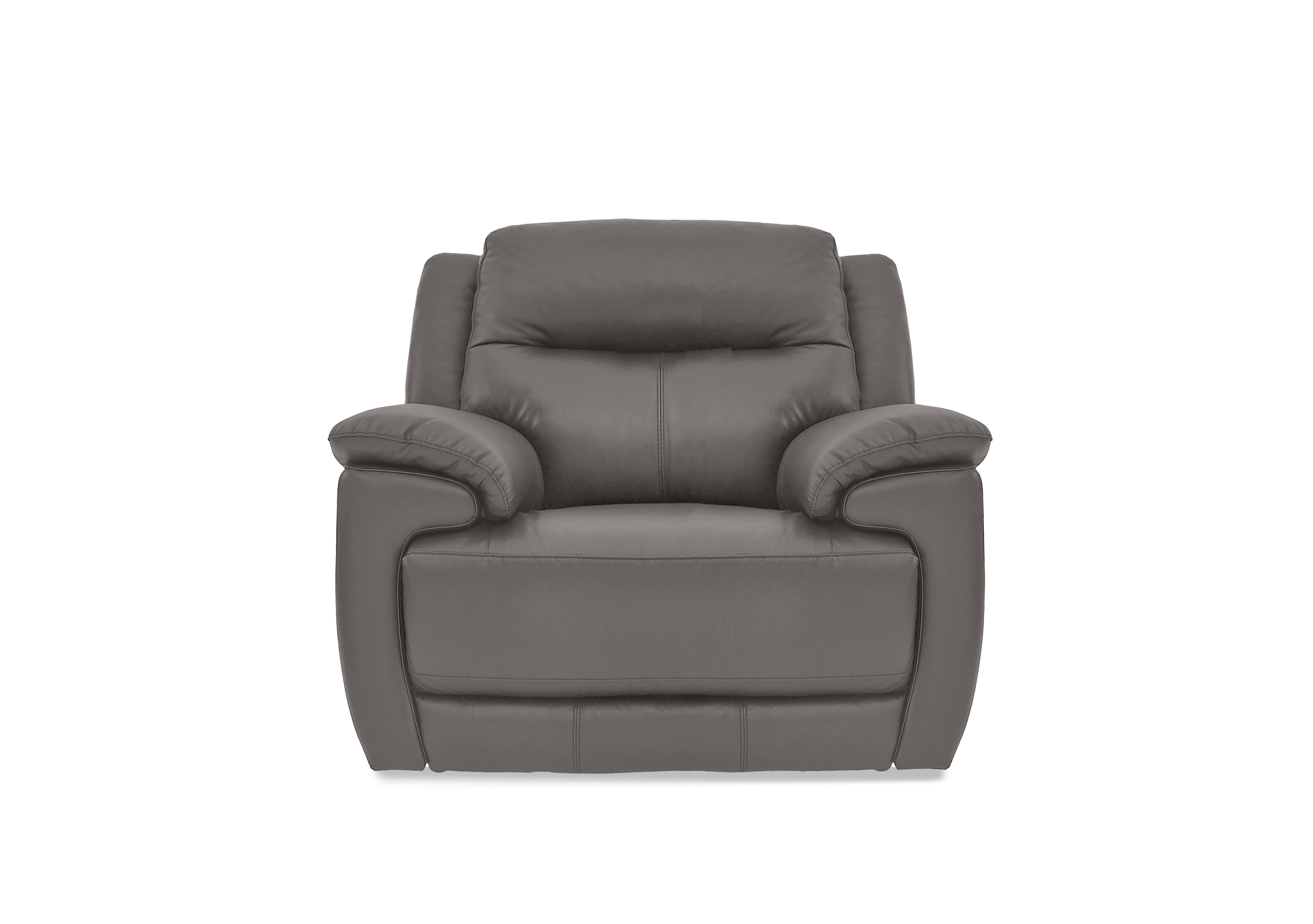 Touch Leather Armchair in Nc-042e Elephant on Furniture Village