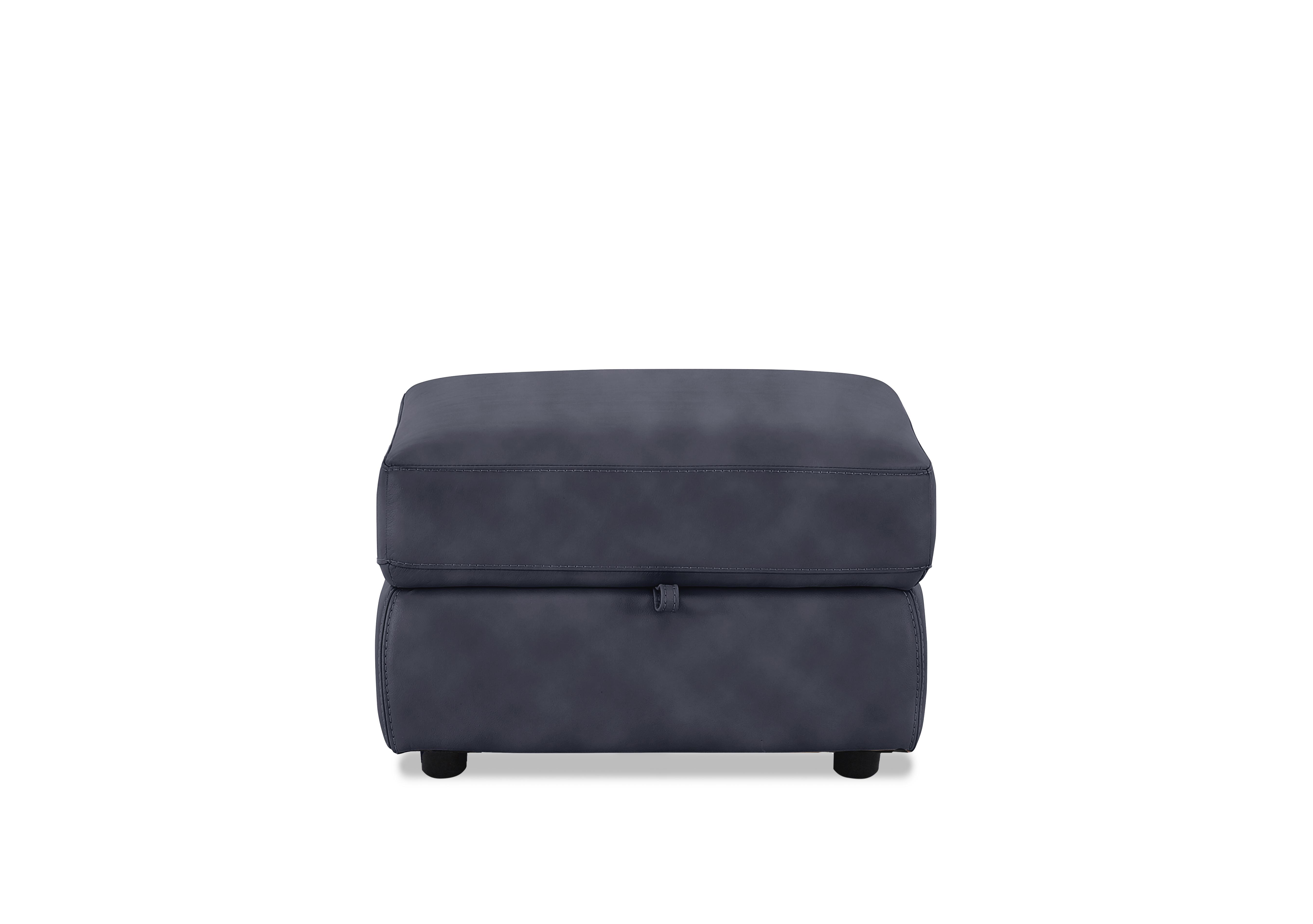 Touch Fabric Storage Footstool in Bfa-Ori-R23 Blue on Furniture Village