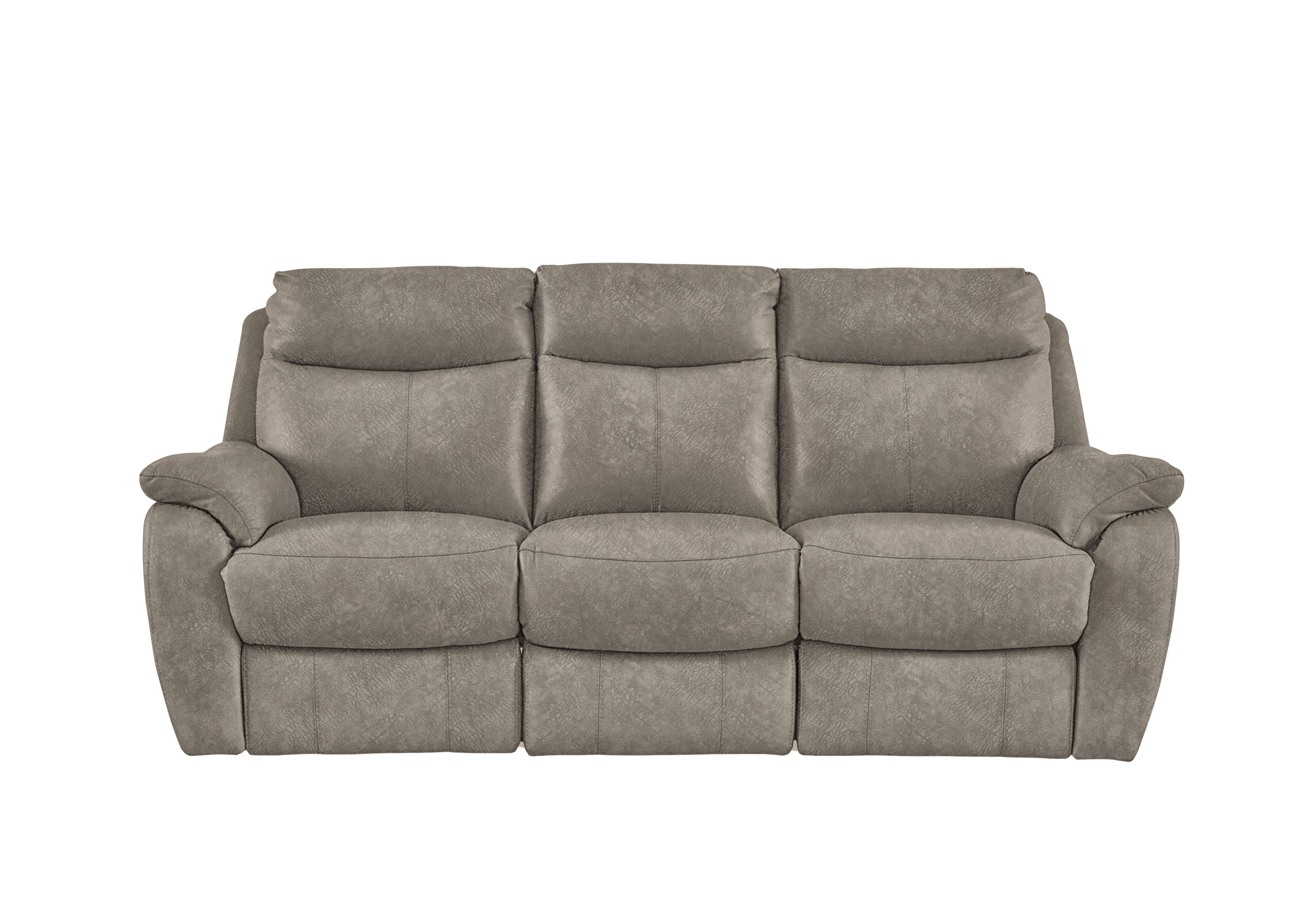 Snug 3 Seater Fabric Sofa in Bfa-Bnn-R29 Fv1 Mink on Furniture Village