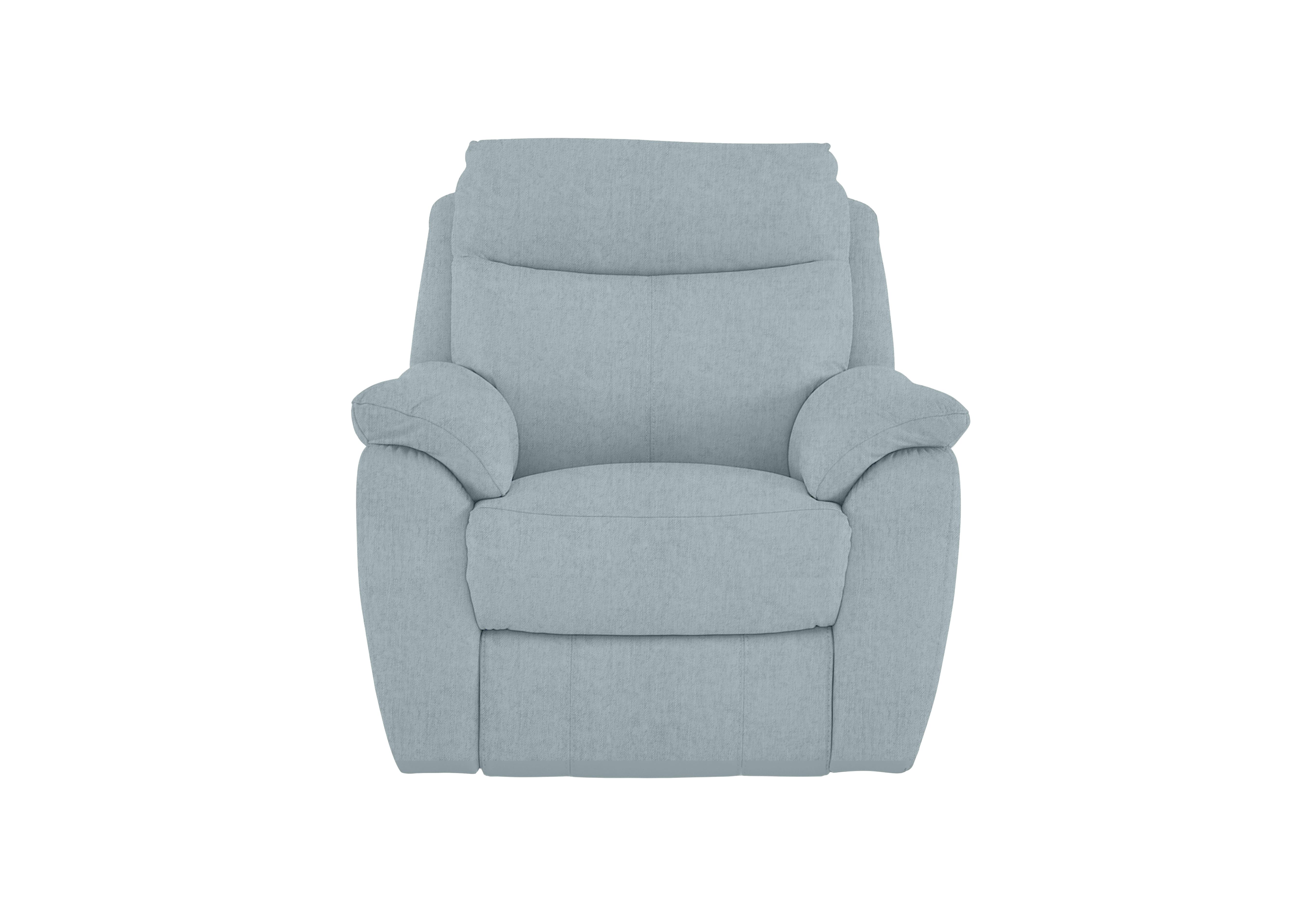 Snug Fabric Armchair in Fab-Meo-R17 Baby Blue on Furniture Village