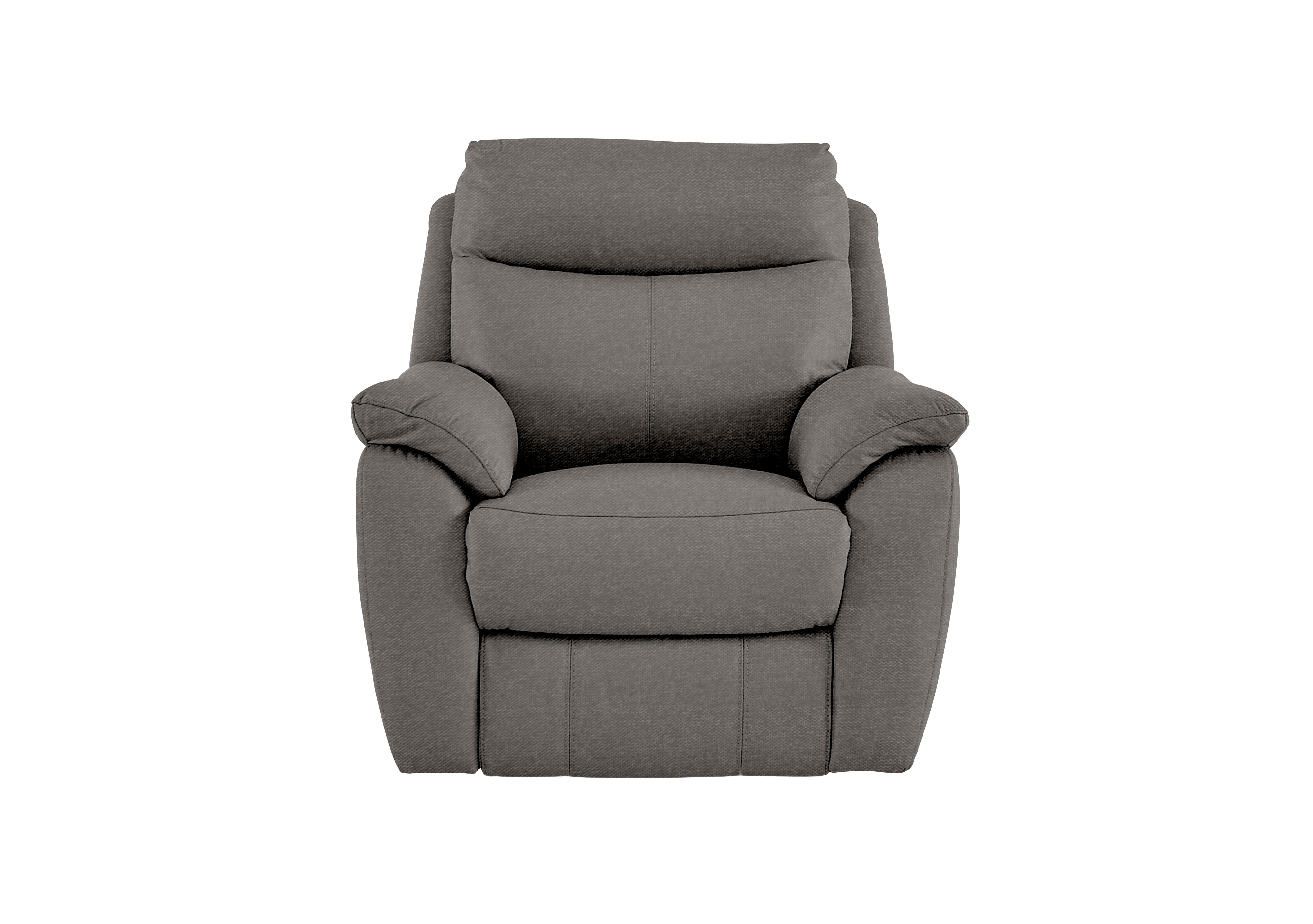 Snug Fabric Armchair in Fab-Ska-R31 Charcoal Gray on Furniture Village