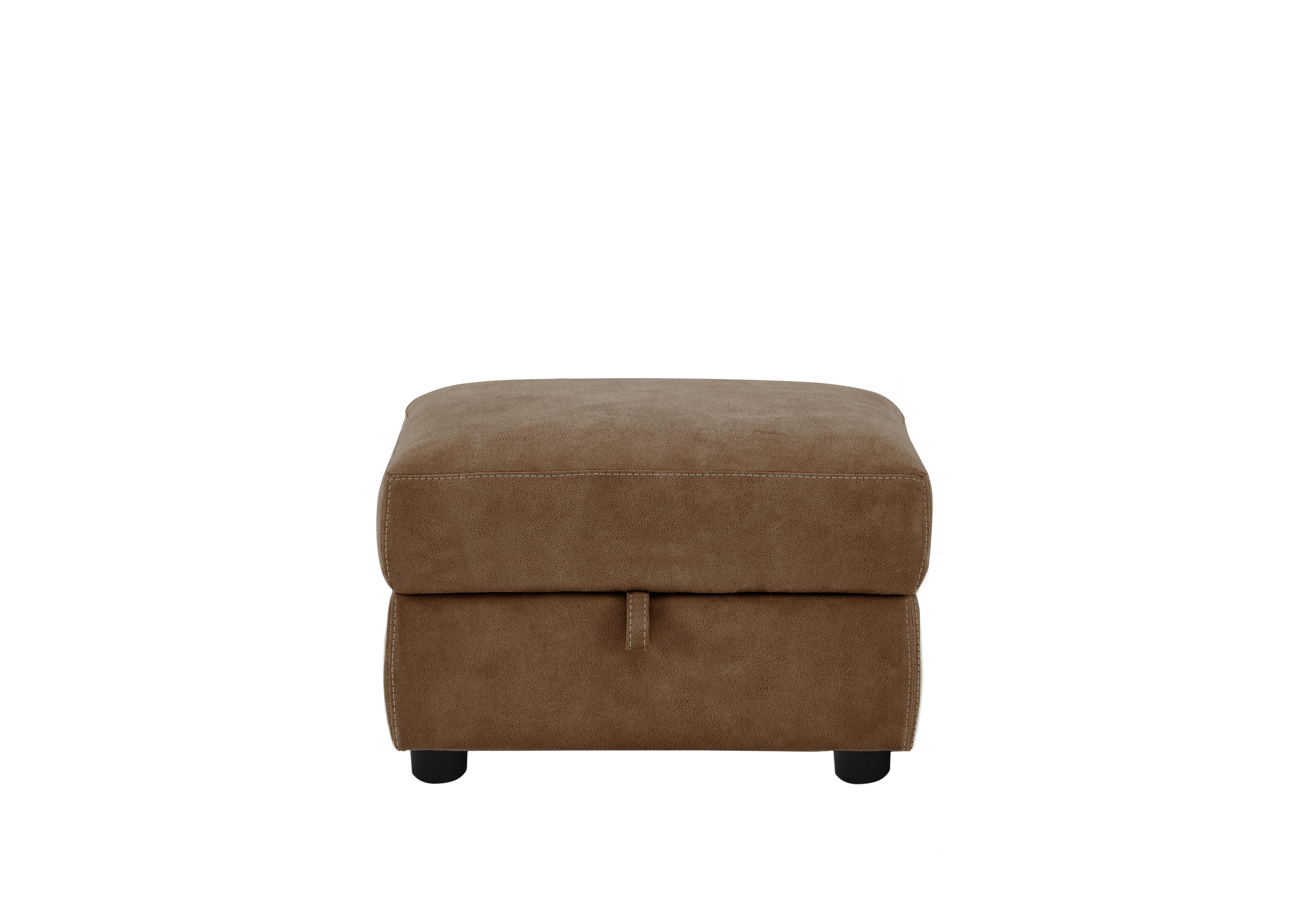 Snug Fabric Storage Footstool in Bfa-Blj-R05 Hazelnut on Furniture Village