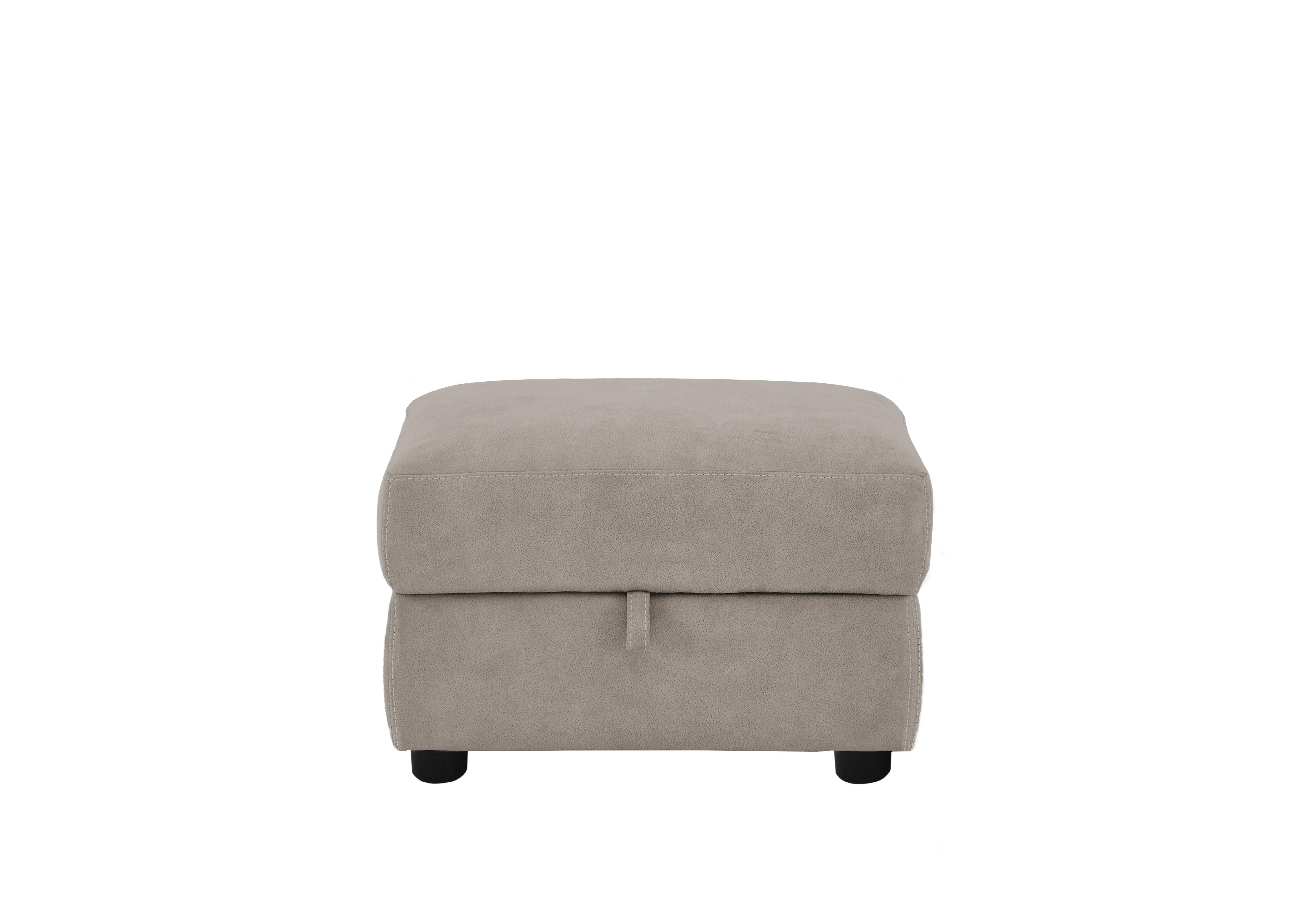 Snug Fabric Storage Footstool in Bfa-Blj-R946 Silver on Furniture Village