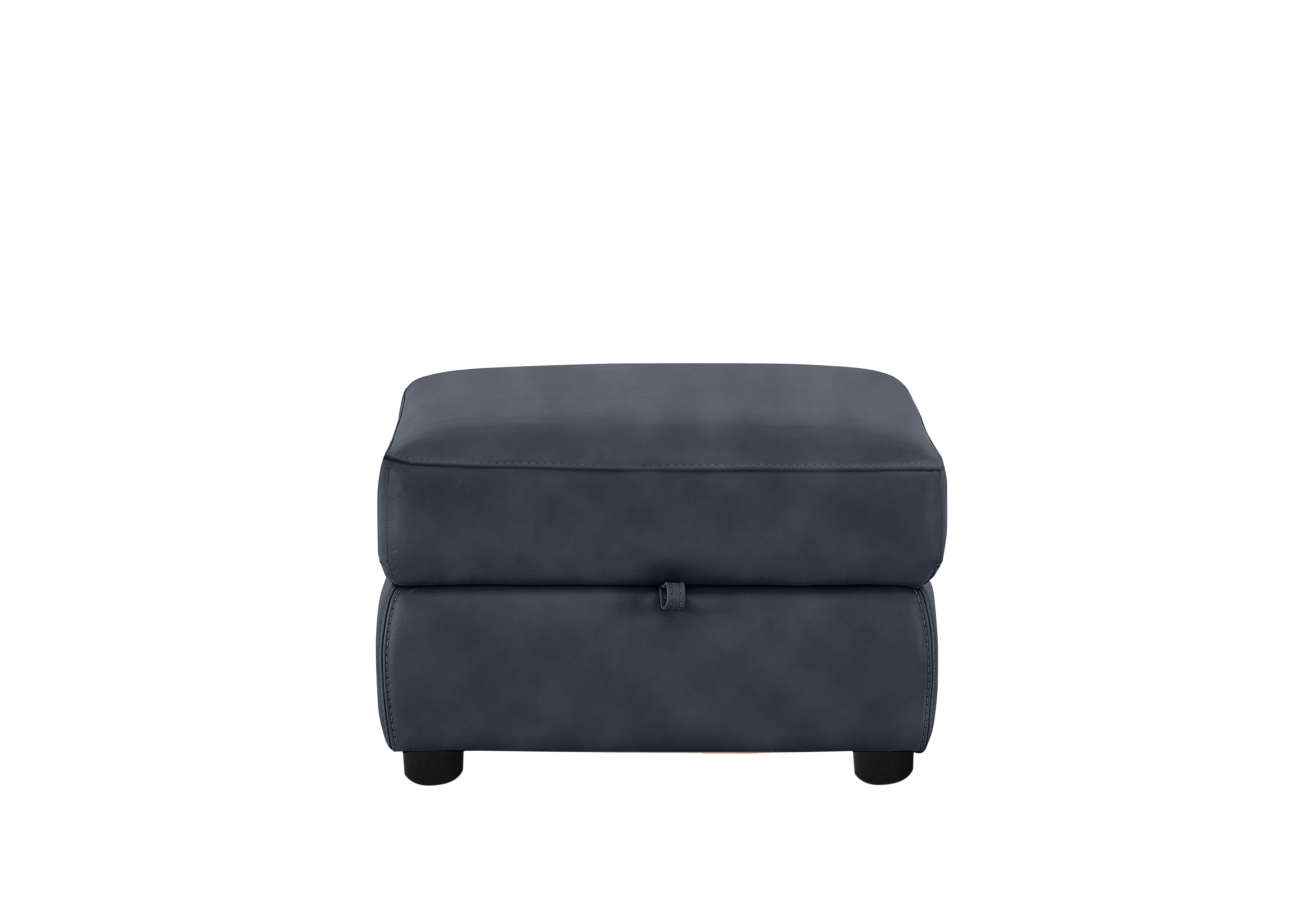 Snug Fabric Storage Footstool in Bfa-Ori-R23 Blue on Furniture Village