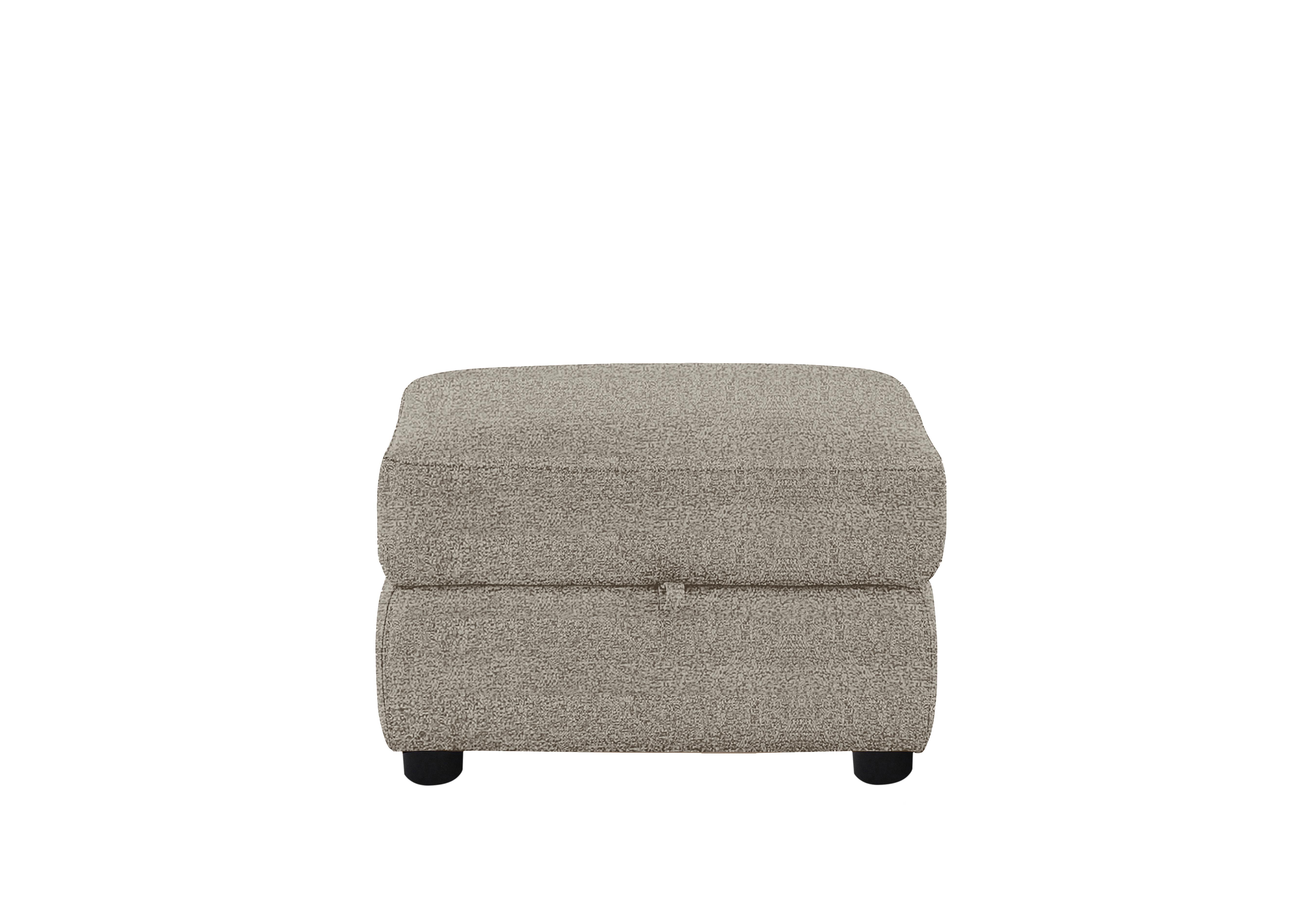 Snug Fabric Storage Footstool in Fab-Chl-R25 Biscuit on Furniture Village