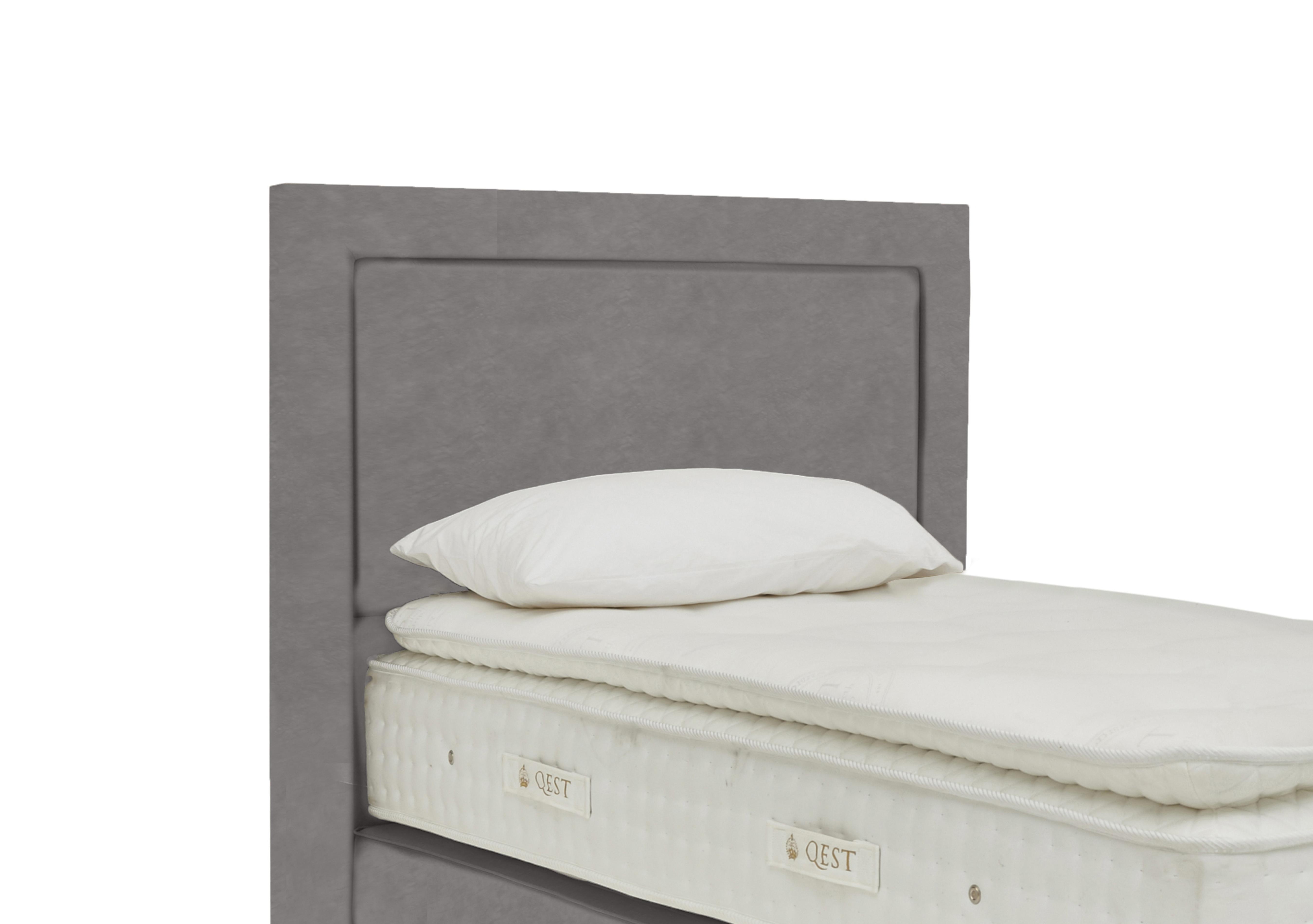Highgrove Floor Standing Headboard in Dapple Silver on Furniture Village