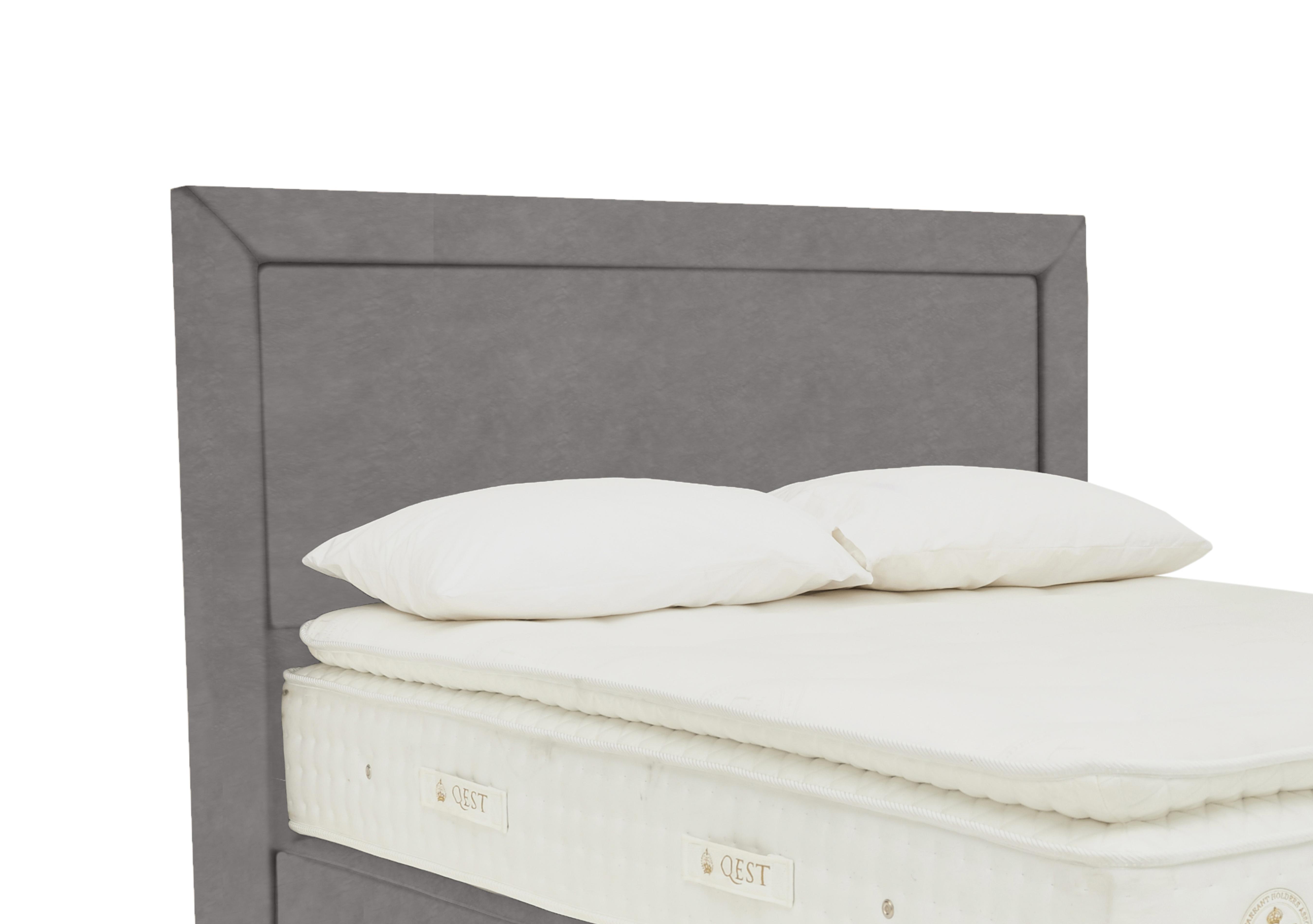 Highgrove Floor Standing Headboard in Dapple Silver on Furniture Village