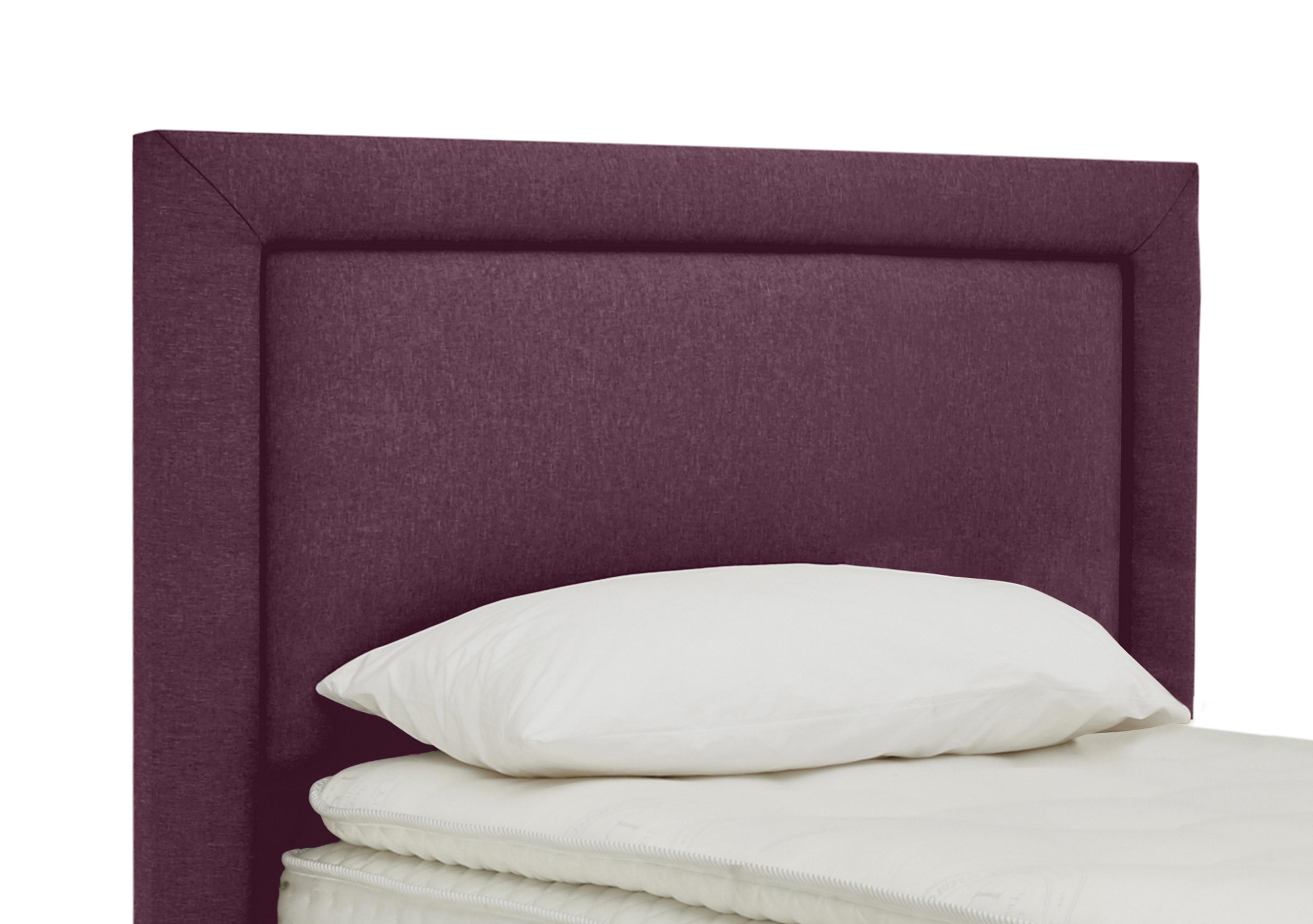 Highgrove Floor Standing Headboard in Heather on Furniture Village