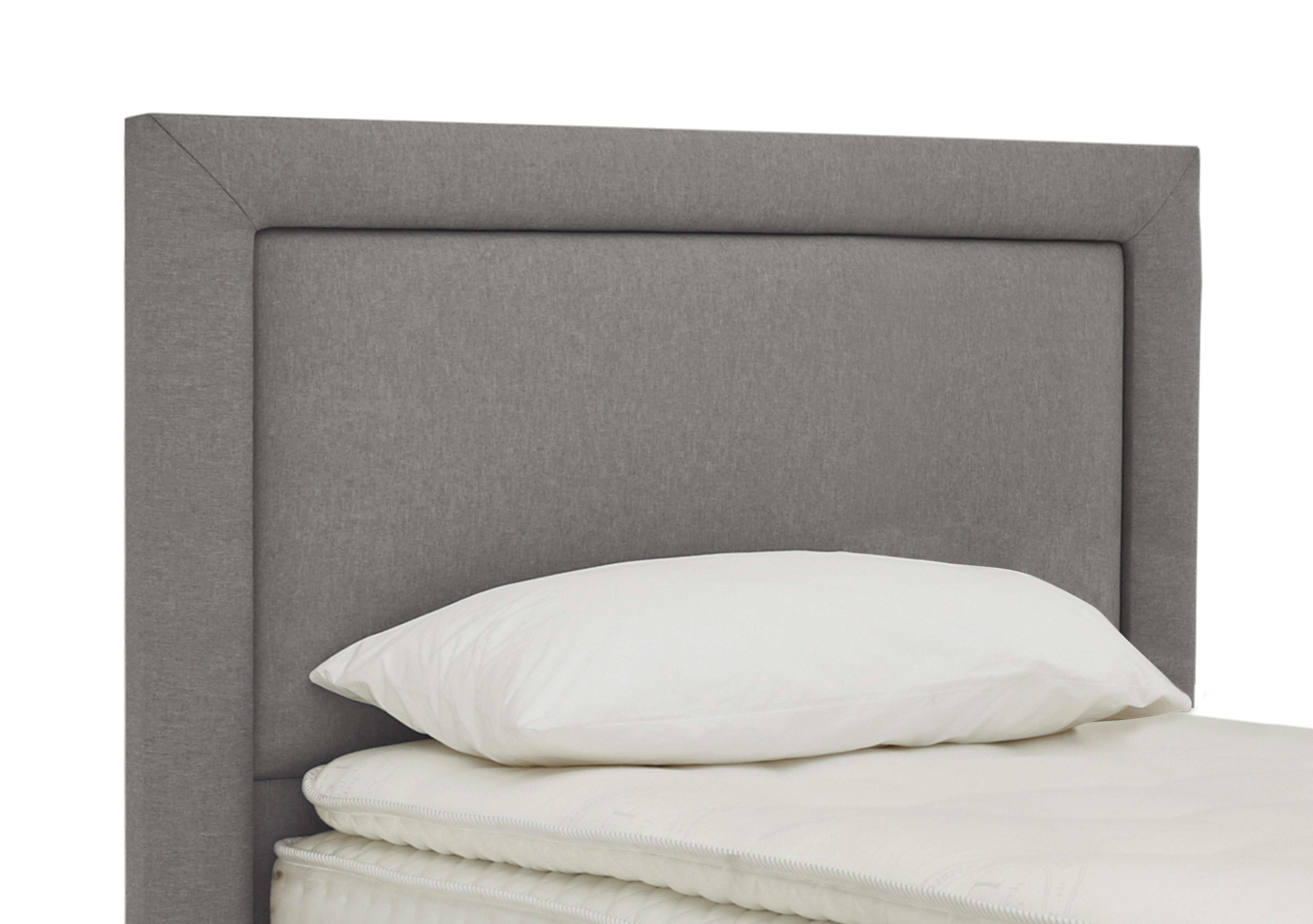 Highgrove Floor Standing Headboard in Pewter on Furniture Village