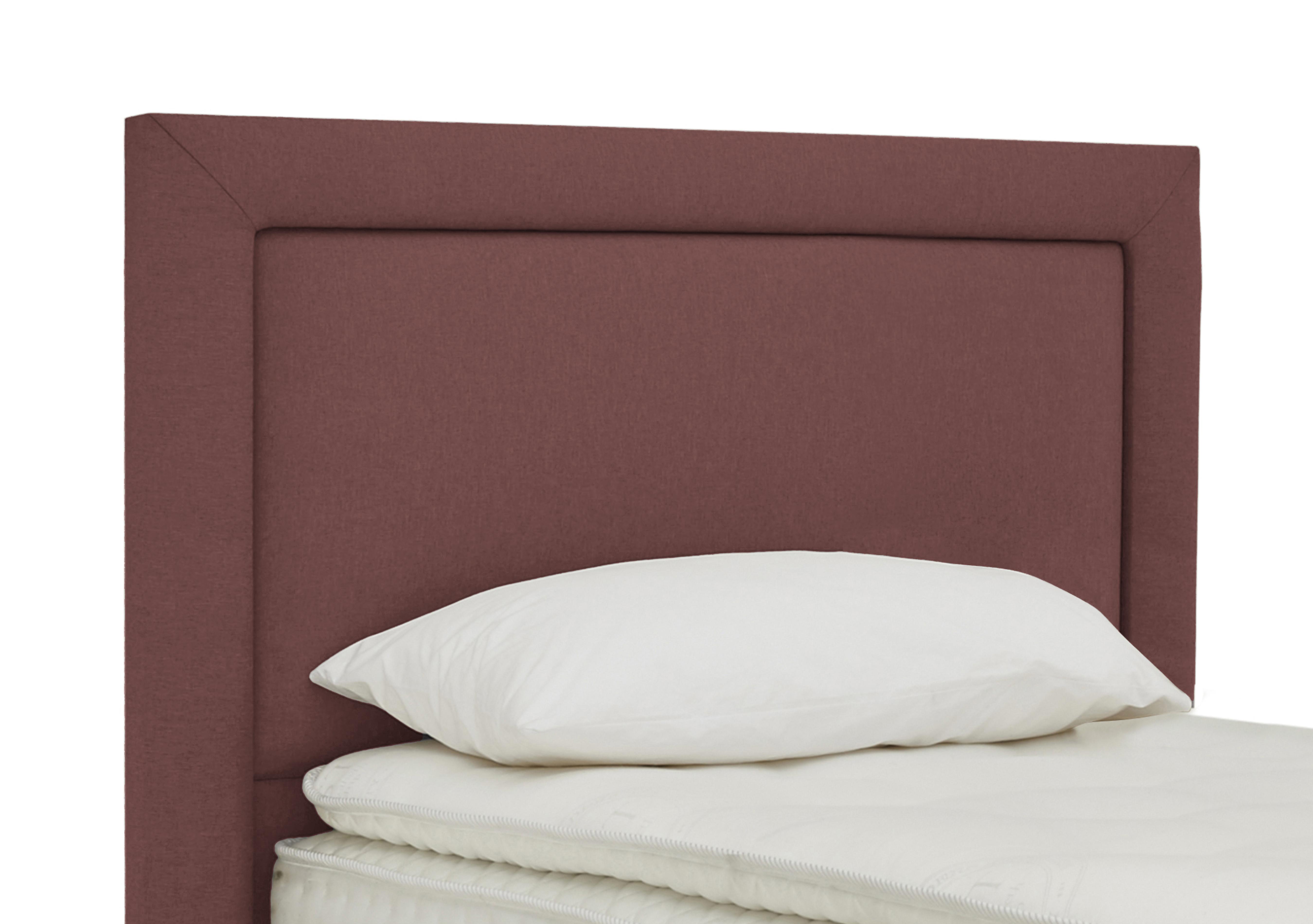 Highgrove Floor Standing Headboard in Tweed Rose on Furniture Village