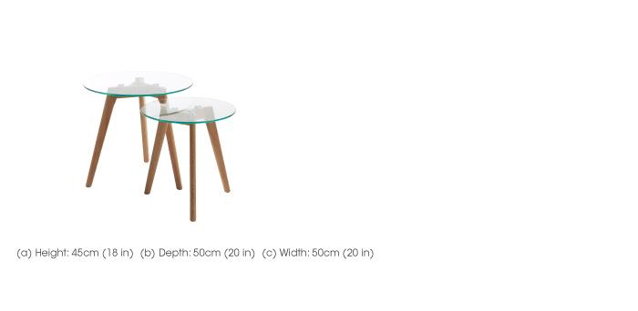 Astrid Nest of Tables in  on Furniture Village