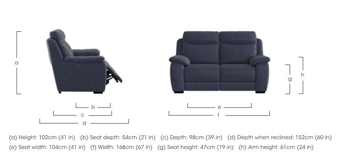 Starlight Express 2 Seater Fabric Sofa in  on Furniture Village